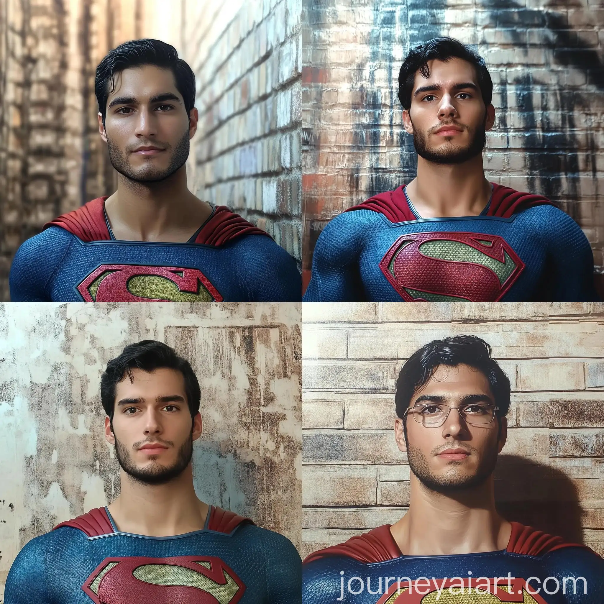 Superman-Cosplay-Portrait-in-Urban-Setting