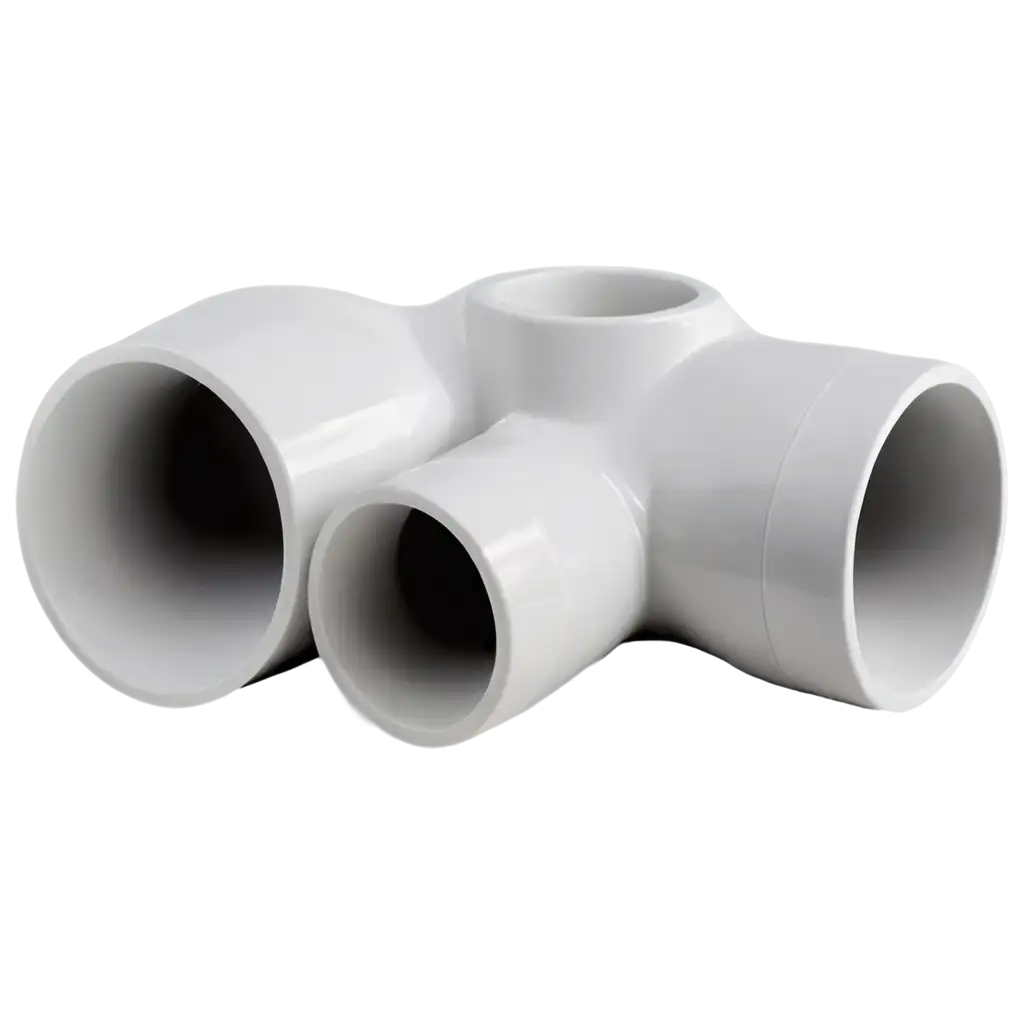 HighQuality-PVC-Pipe-Fittings-PNG-Image-for-Seamless-Integration-in-Design-Projects