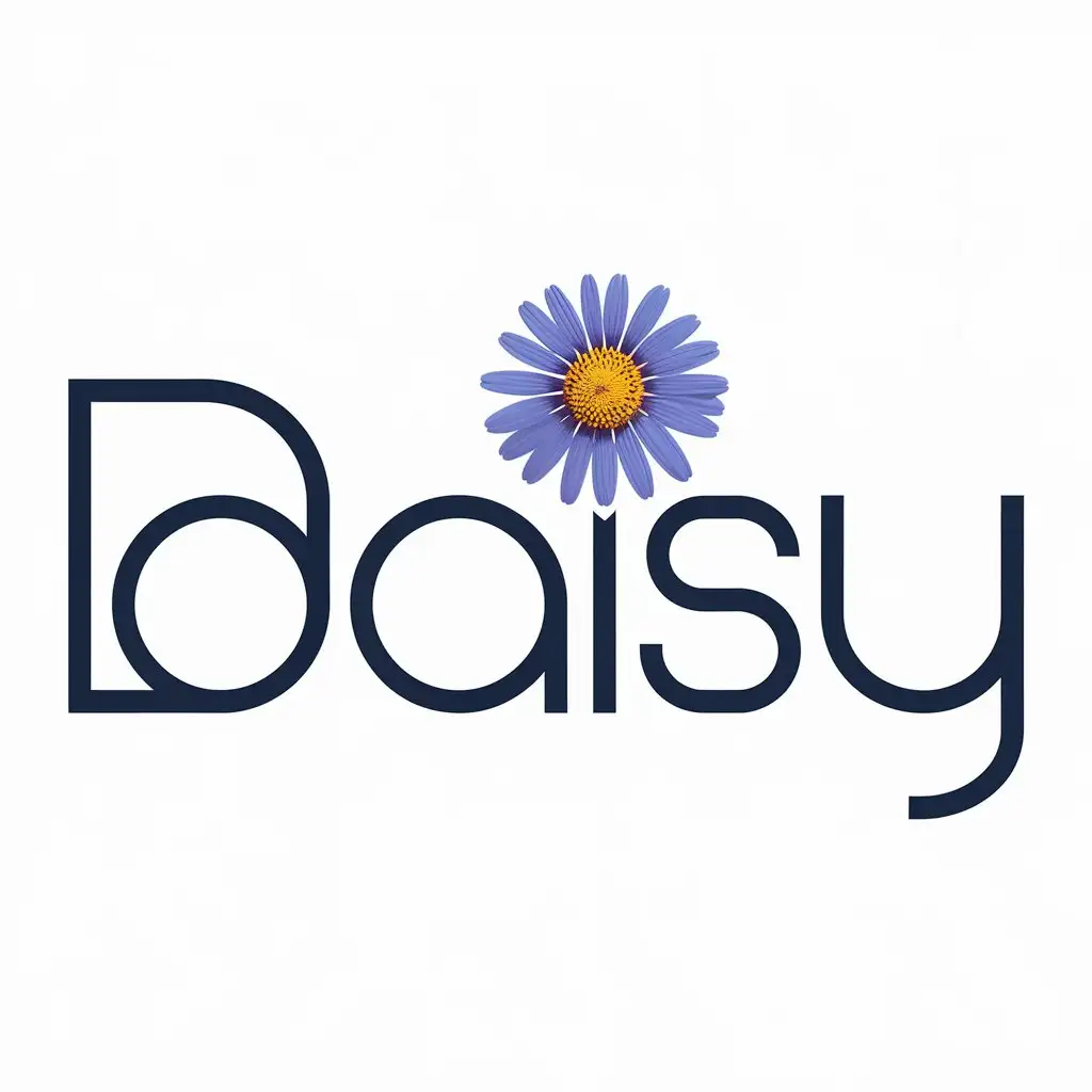 LOGO-Design-for-Daisy-Cornflower-Symbolism-with-a-Complex-Design-on-a-Clear-Background