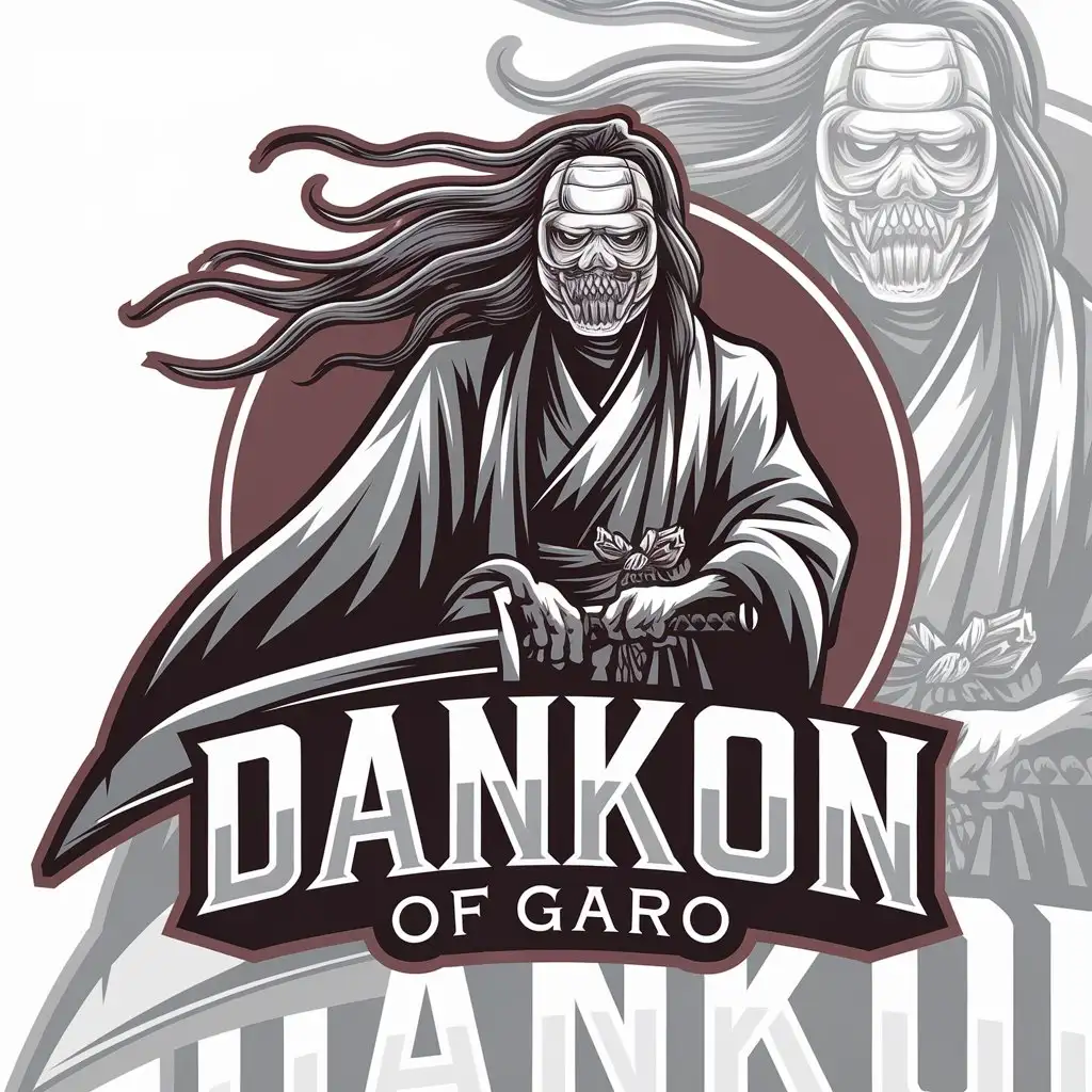 LOGO-Design-For-Dankon-of-Garo-Ghost-Theme-with-Modern-Vector-Graphics