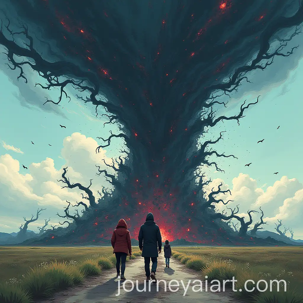 Four-HackersAI-Art-Prompt-Expansion-in-a-Digital-World-Tornado-Manipulation-Caricature-and-Extraction