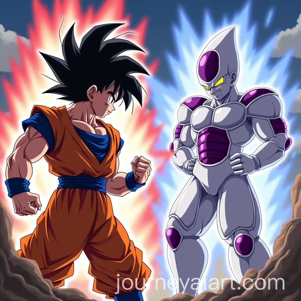 Goku-and-Frieza-vs-Jiren-in-the-Tournament-of-Universes-Battle-from-Dragon-Ball-Super