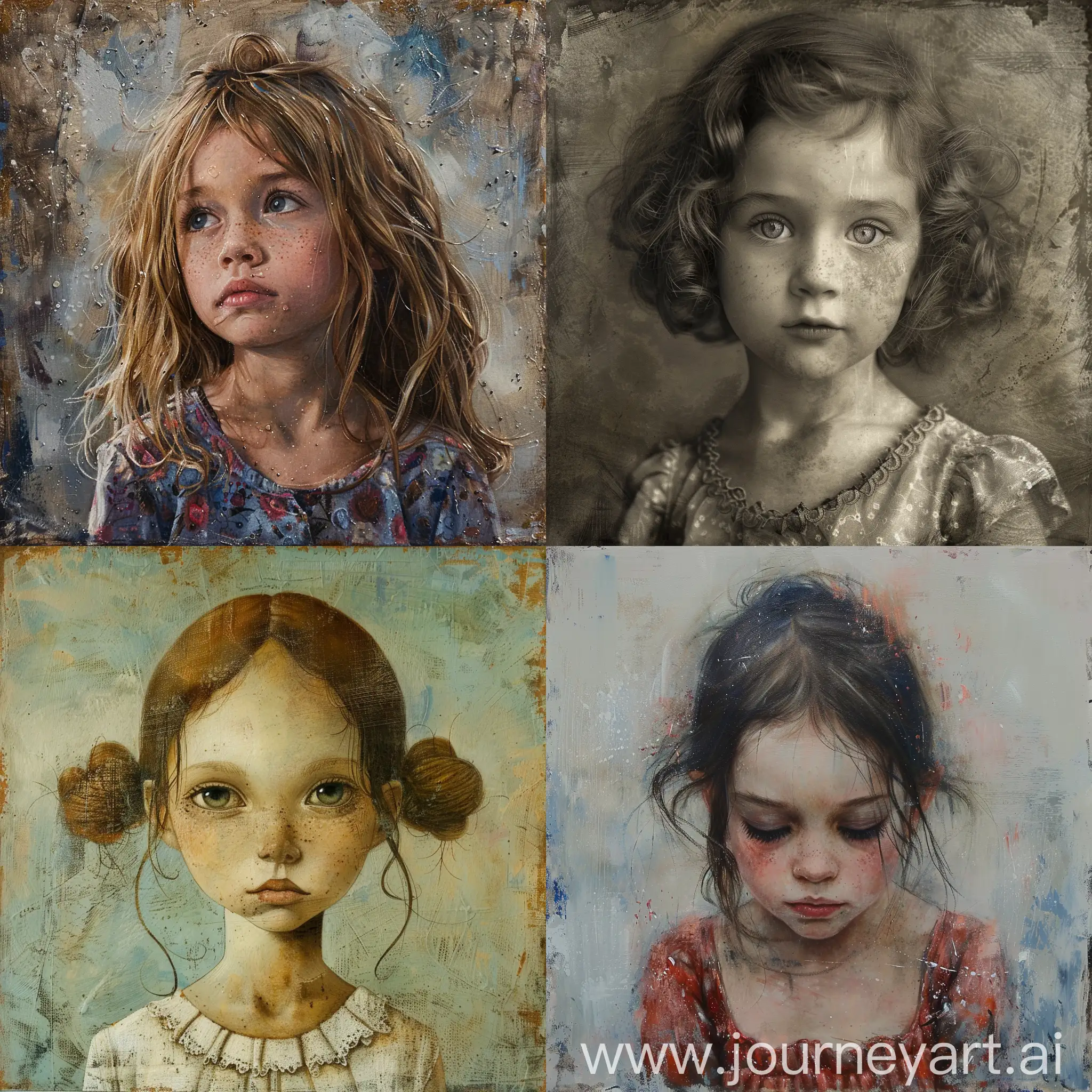 Little-Girl-Portrait-with-Delicate-Features