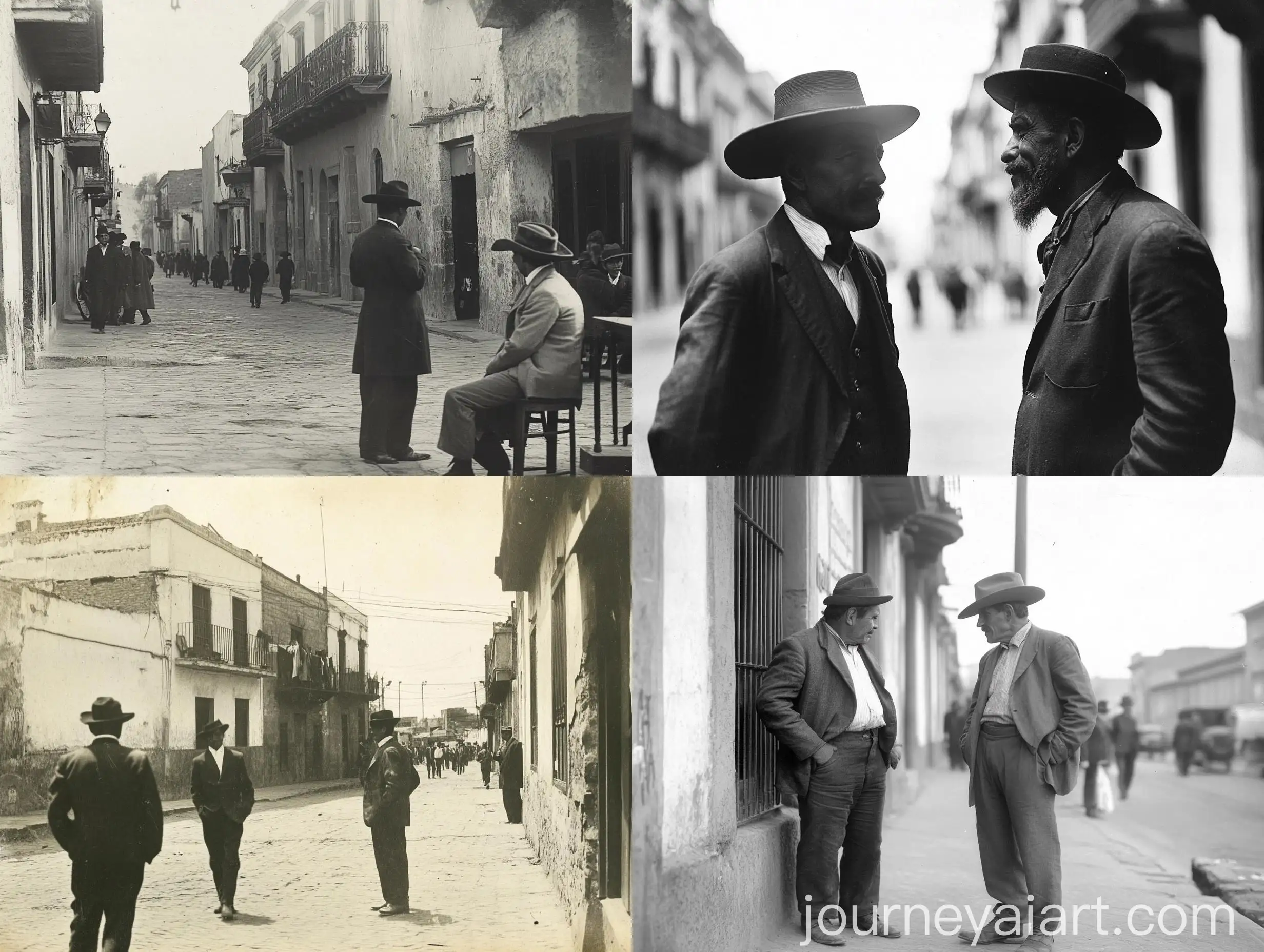 Cesar-Vallejo-and-Abraham-Valdelomar-Conversing-in-Union-Street-Lima-1918