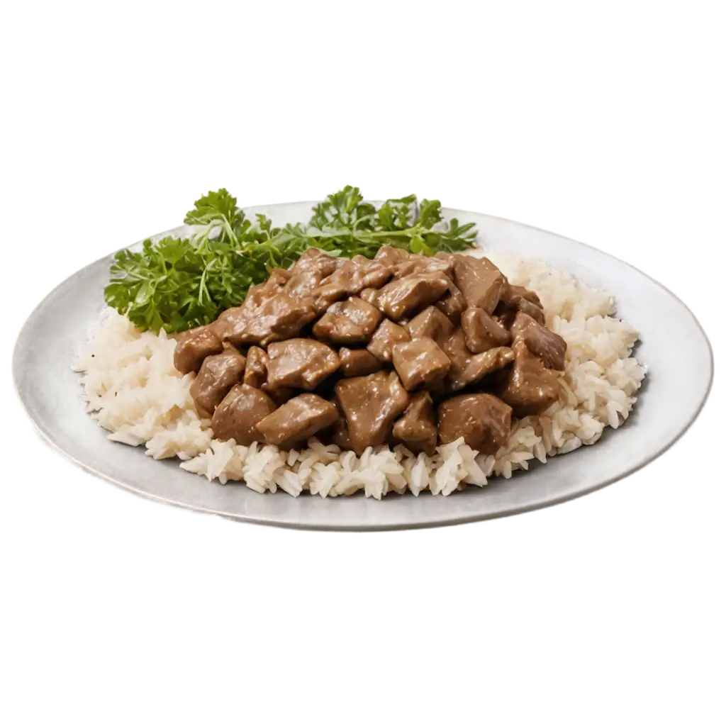 Veal-Liver-Venetian-Style-with-Pilaf-Rice-PNG-Image-for-Culinary-Art-Enthusiasts