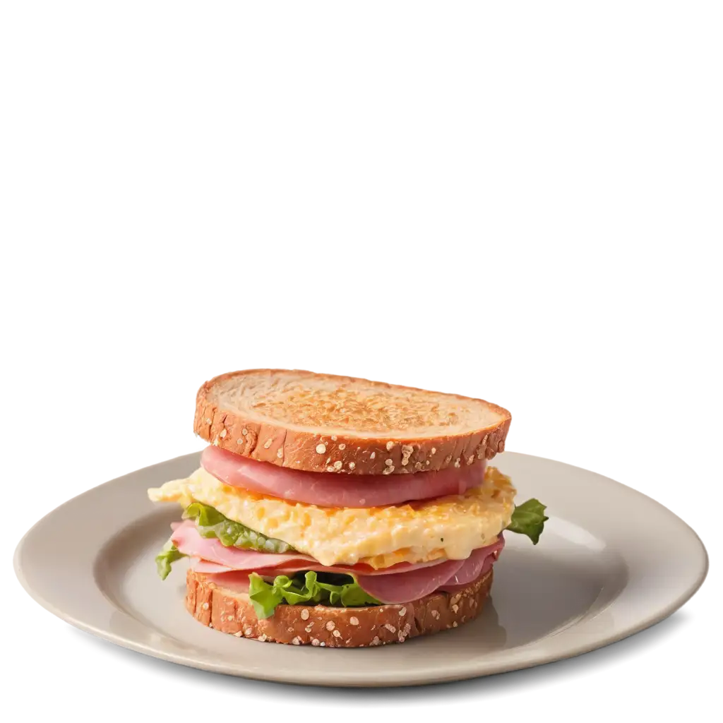 Delicious-Ham-and-Cheese-Sandwich-on-Toast-PNG-Image-for-Culinary-Content