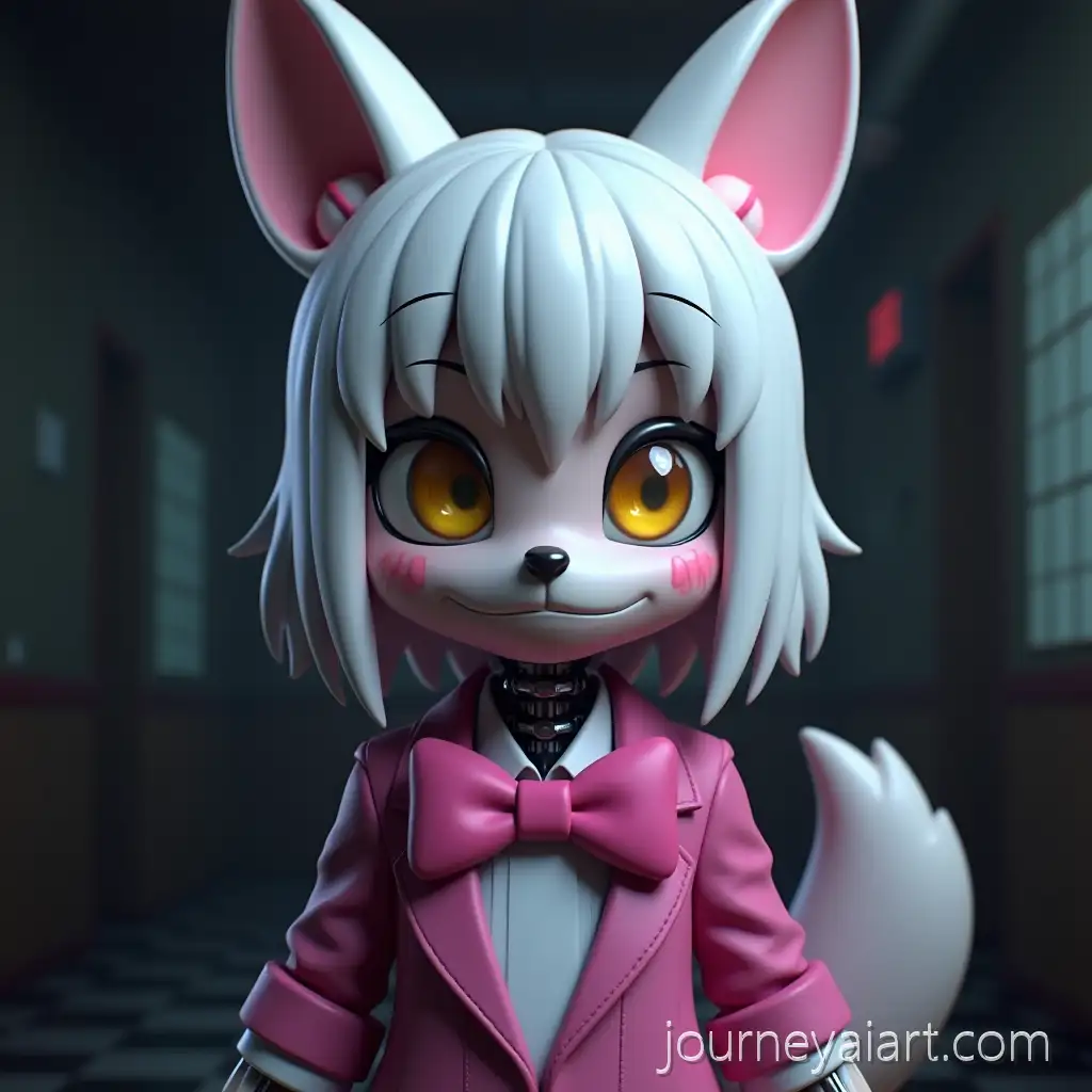 Mangleinspired-HorrorHorror-anime-pixie-3D-Anime-Pixie-with-Robotic-Features-in-FNAF-Pizzeria-Setting