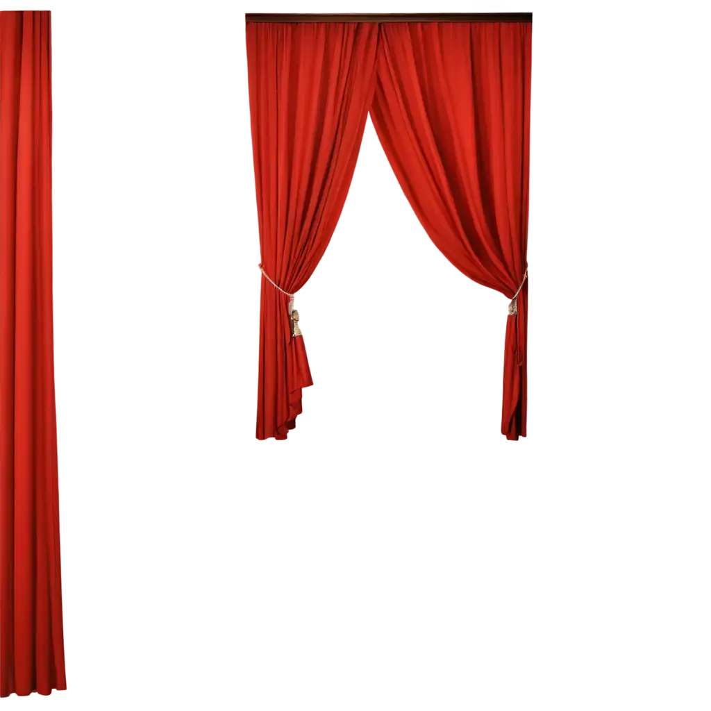 Red-Theater-Curtain-PNG-Image-with-Wooden-Surface-HighQuality-Visual-for-Various-Applications