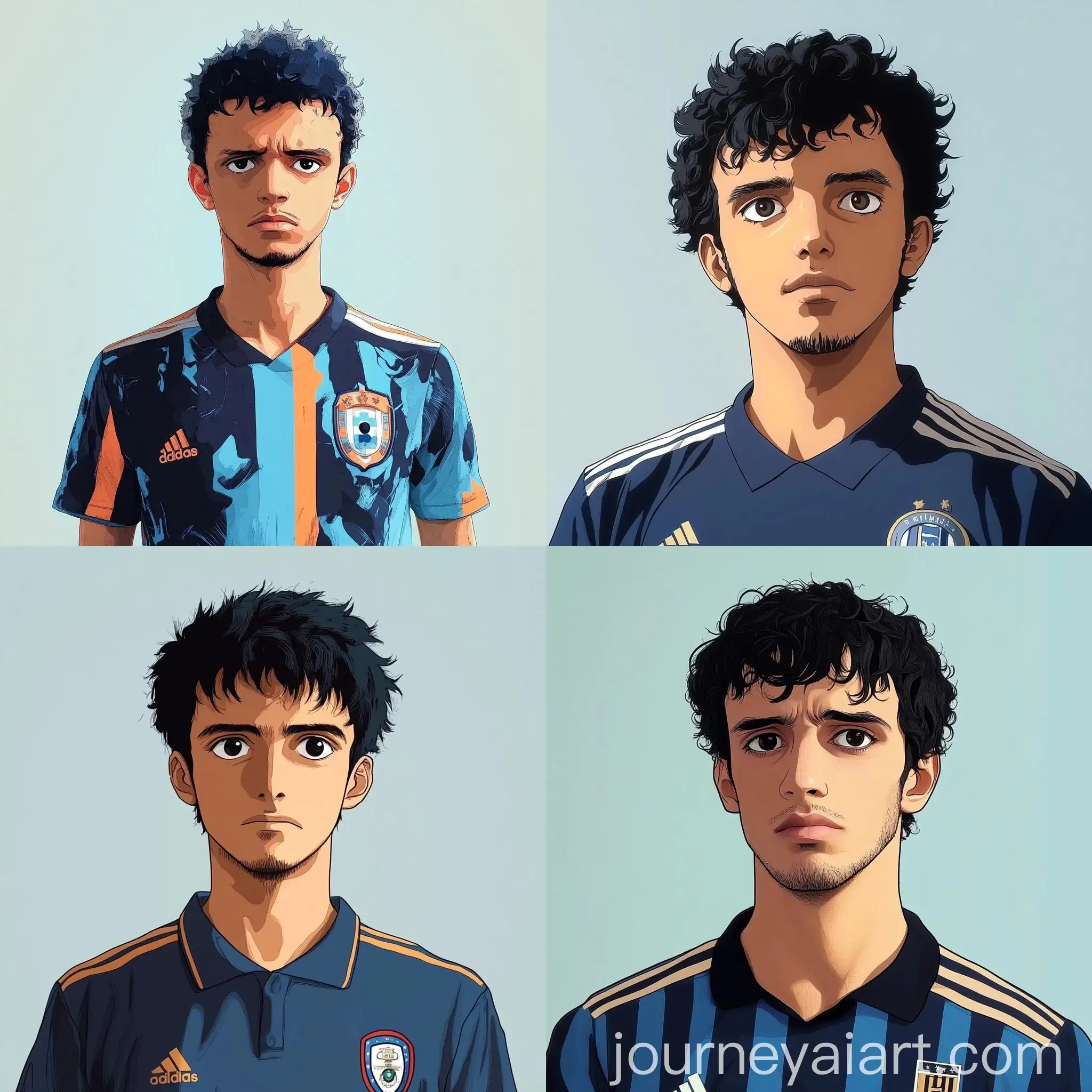 Anime-Style-Character-with-Inter-Milan-Soccer-Jersey-on-Light-Blue-Background