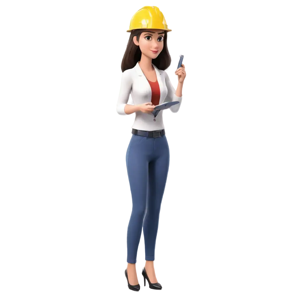 Women-Engineer-Wearing-Project-Helmet-PNG-Empowering-Images-for-Inspiration-and-Professional-Use