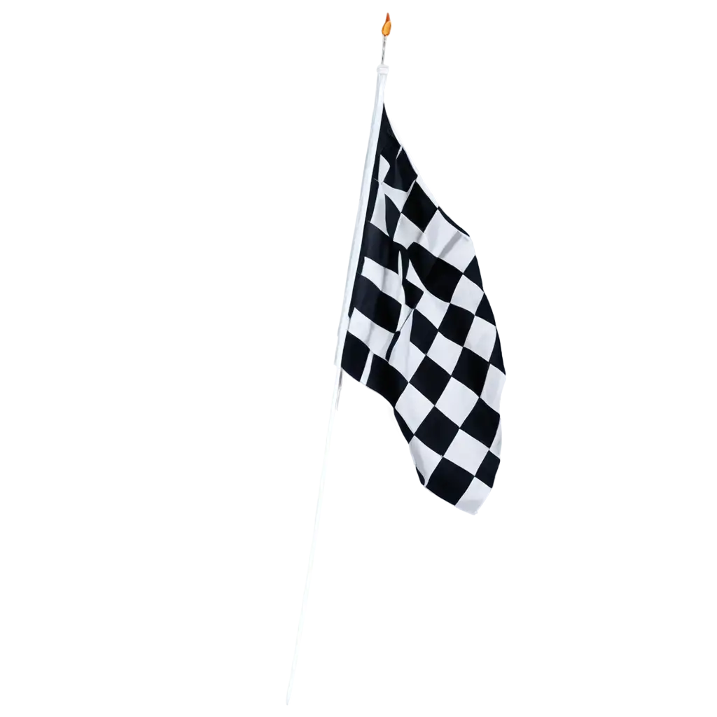 checked pattern finish flag