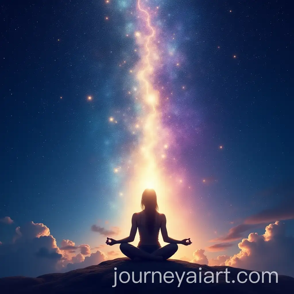 Meditation-Under-a-Starlit-Sky-The-Transformative-Power-of-Thoughts