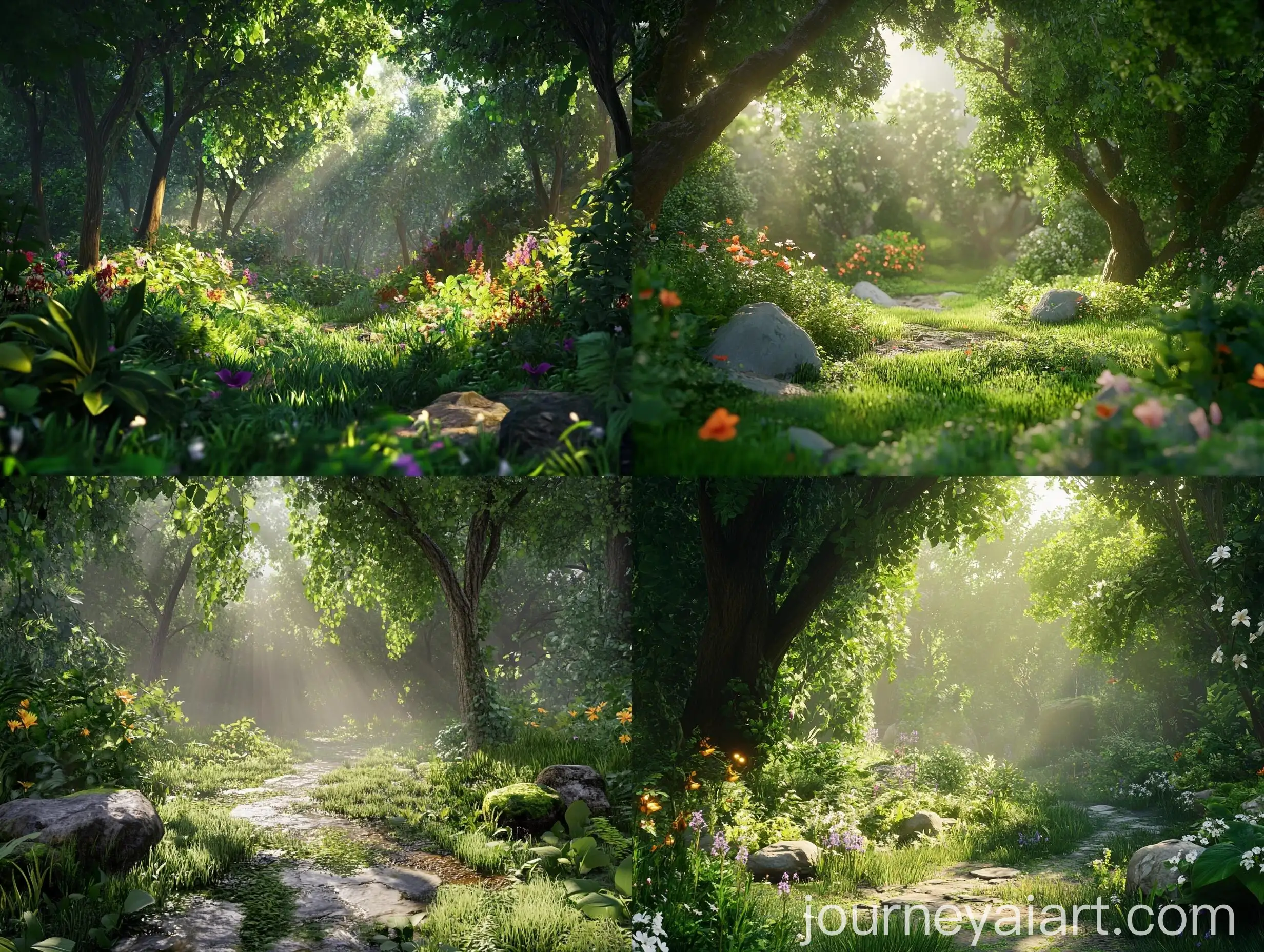 Enchanted-Forest-Scene-in-Disney-Animation-Style