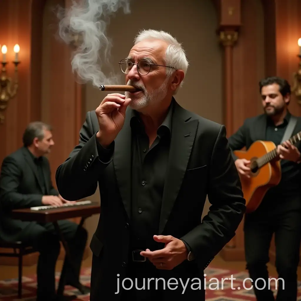 Carlo-Ancelotti-Dancing-ArabicStyle-in-Black-Suit-at-Lively-Arabic-Club