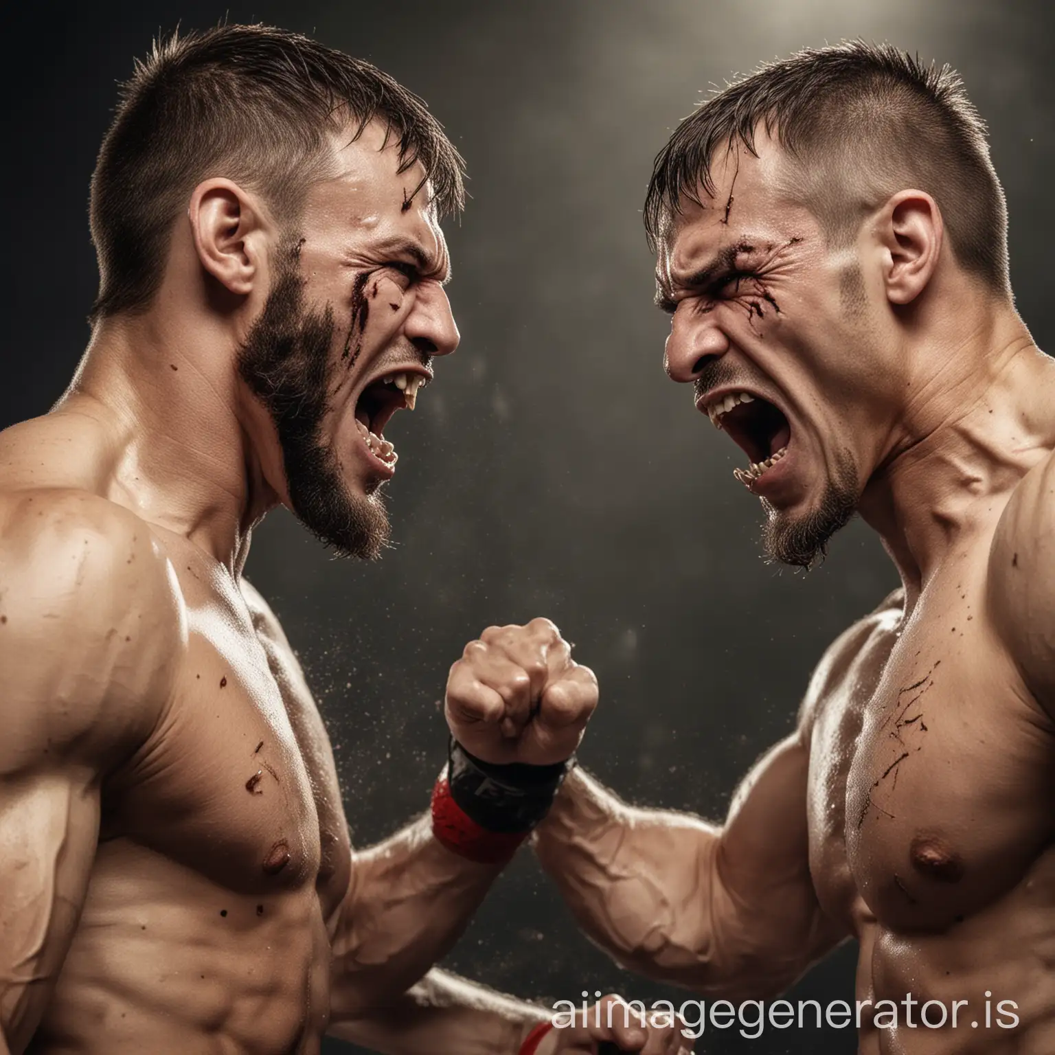 Two-Muscular-Men-Fighting-UFC-Style-Intense-Athletic-Combat