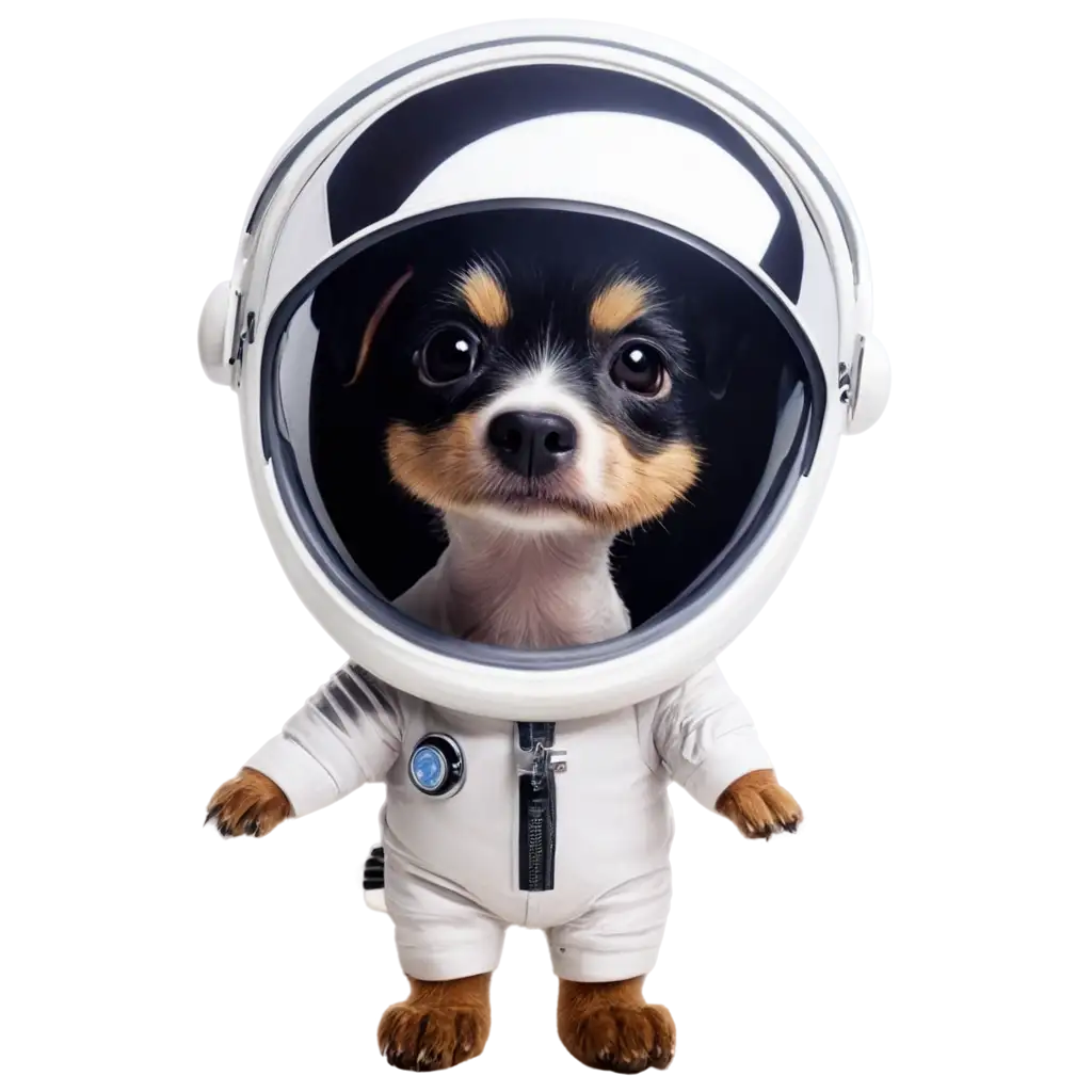 Dog astronaut siut