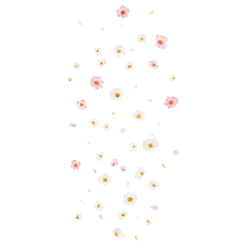 Falling-Flowers-PNG-Image-Perfect-for-HighQuality-Digital-Projects