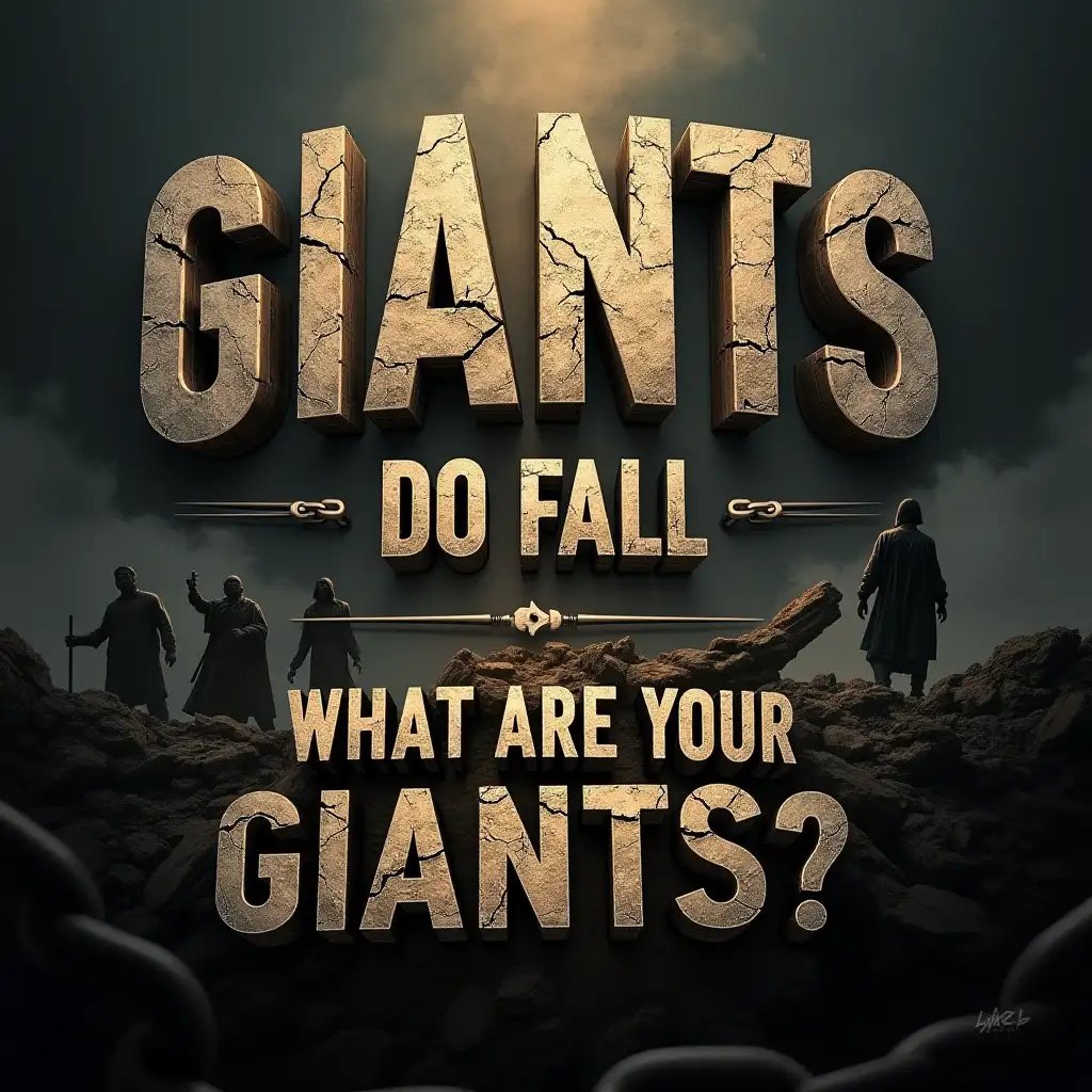 Epic-Typography-Design-of-Giants-Do-Fall-with-Inspirational-Elements