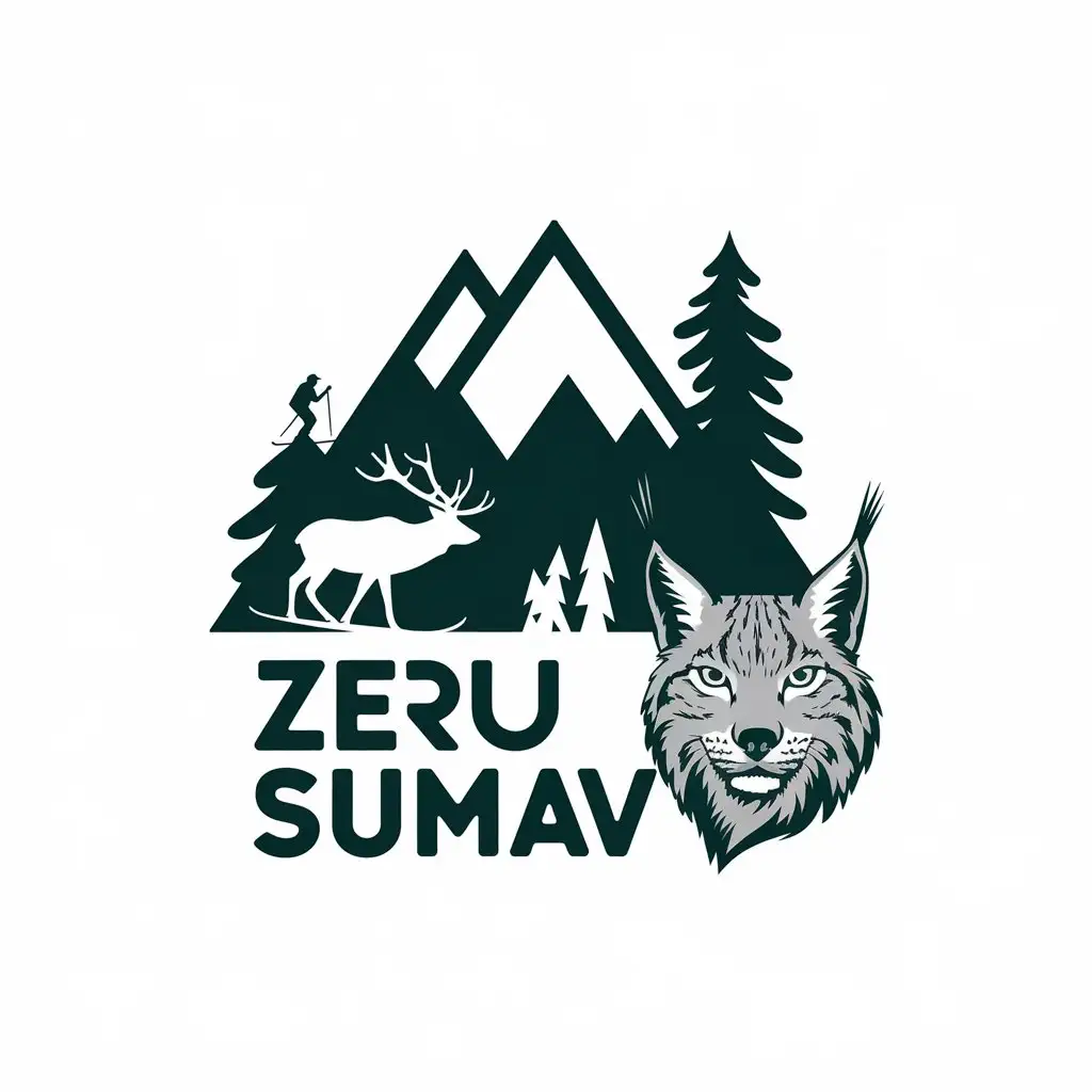 LOGO-Design-for-ZeRu-Sumavu-Nature-Wildlife-and-Outdoor-Activities