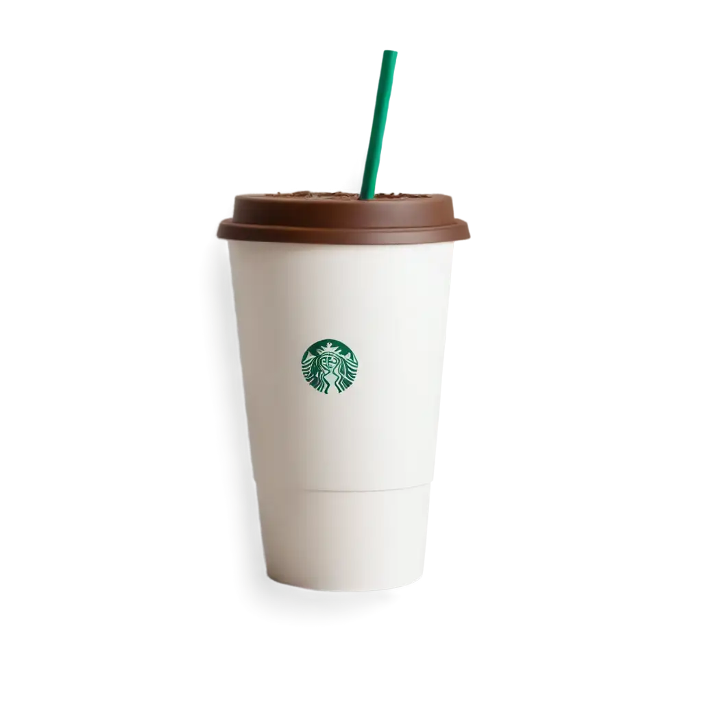 HighQuality-PNG-of-a-Starbucks-Coffee-Cup-with-Brown-Flavor-for-Enhanced-Online-Presence