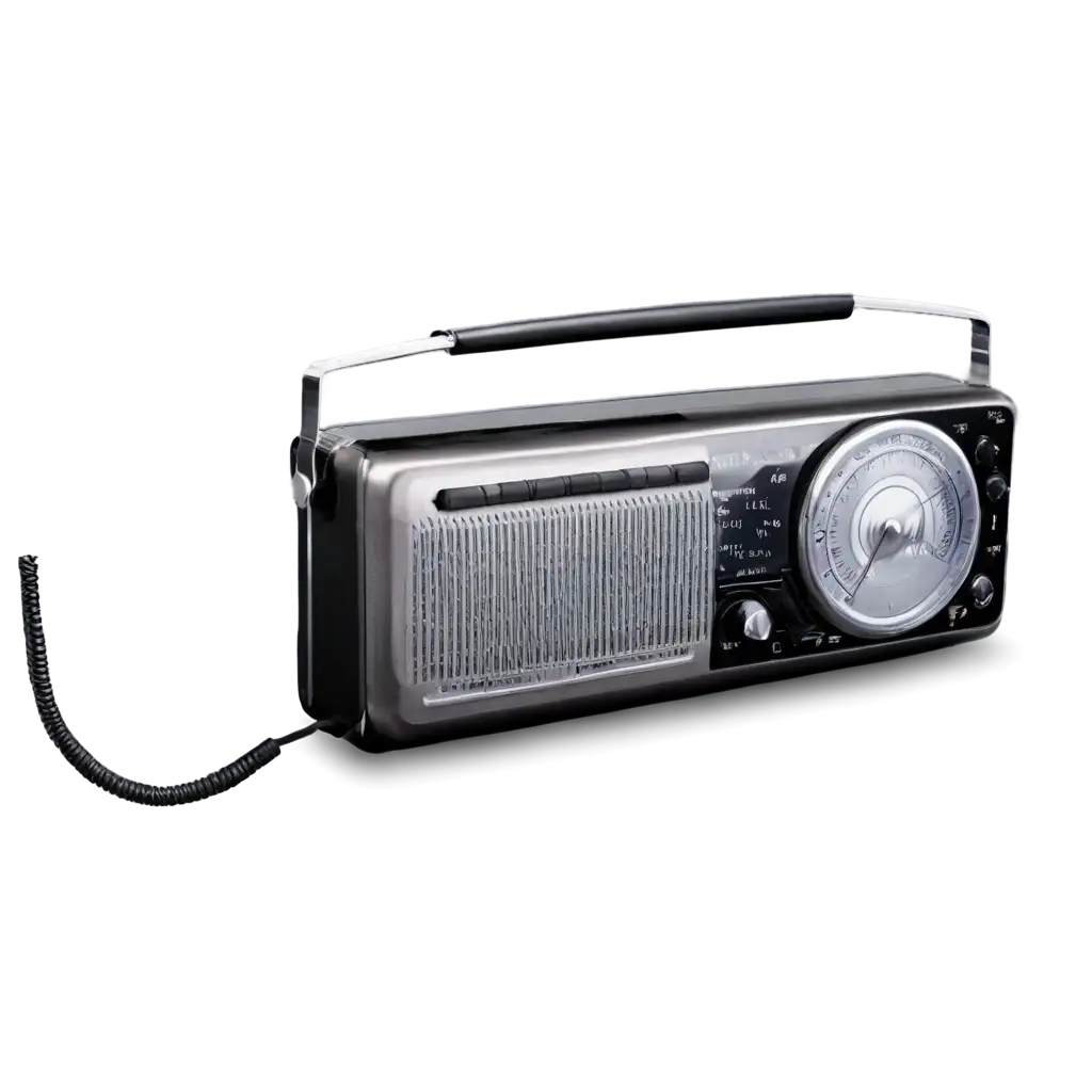 High-Quality-Music-Radio-PNG-ImagePNG-Image-Usage-Analysis-for-Clear-Professional-Use