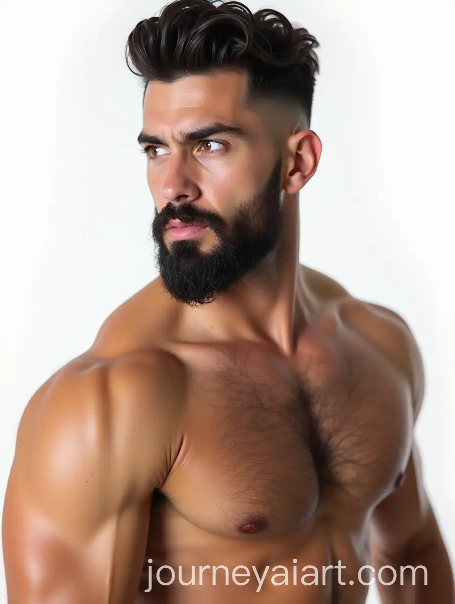 Confident-Muscular-Man-with-Seductive-Gaze-and-Full-Beard