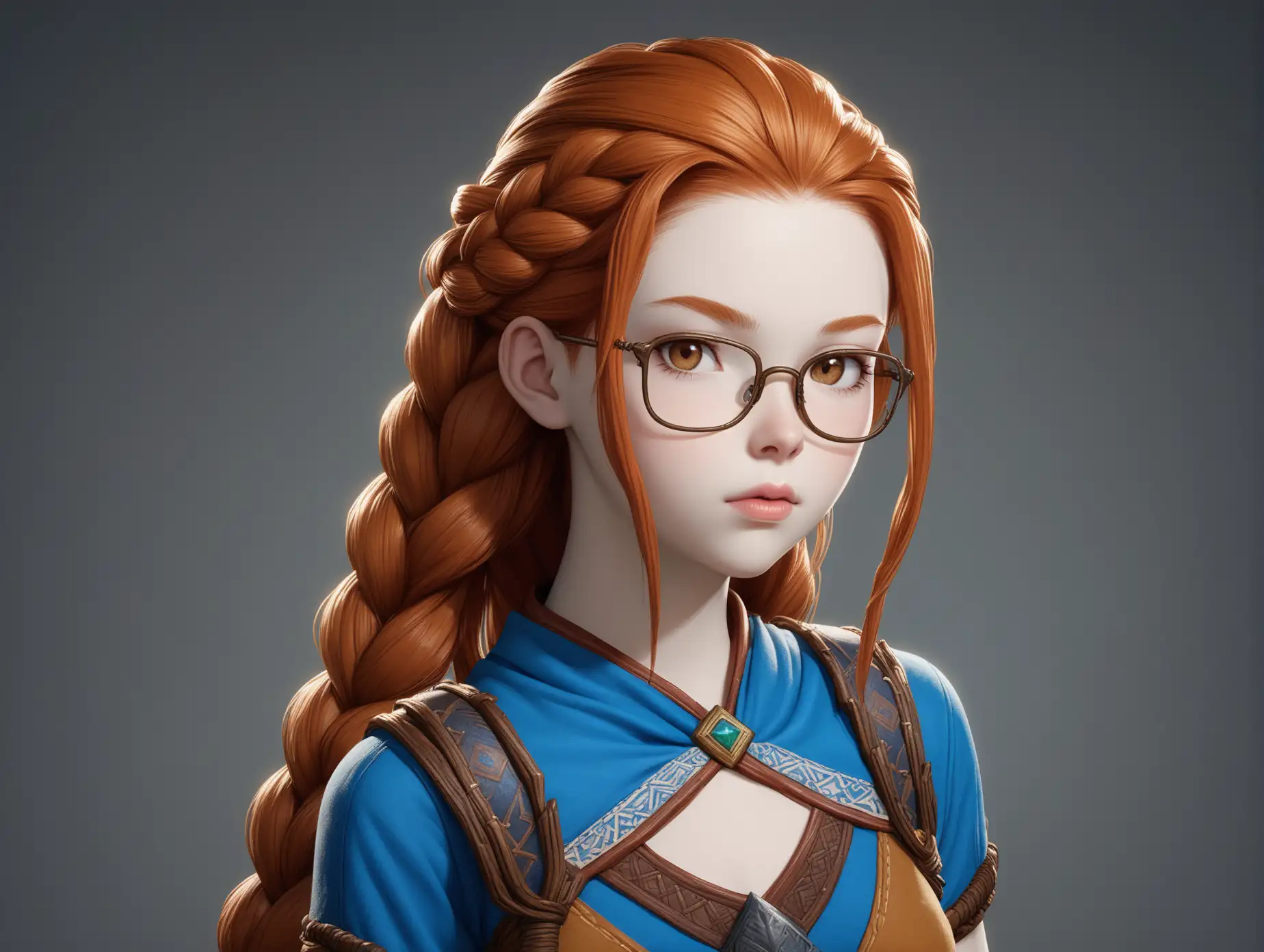 Young-Woman-with-Ginger-Hair-Dressed-as-Aloy-from-Horizon-Forbidden-West