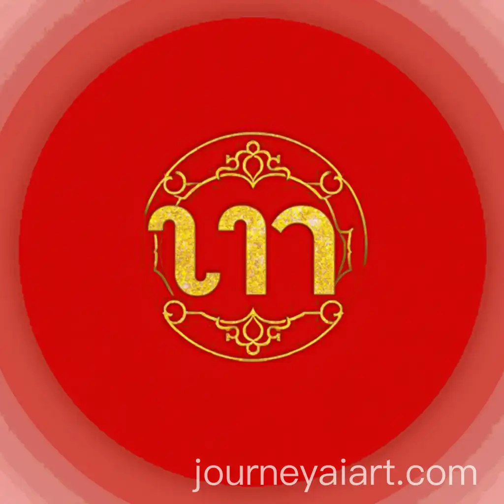 Logo-with-Red-Circle-and-Golden-Thai-Letters
