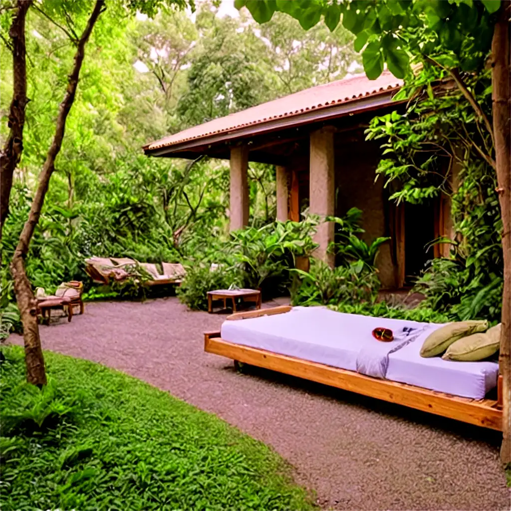 Villa-with-Jungle-Garden-PNG-ImagePNG-Image-Usage-Scenarios-A-Tranquil-Retreat-for-Dreamy-Escapes