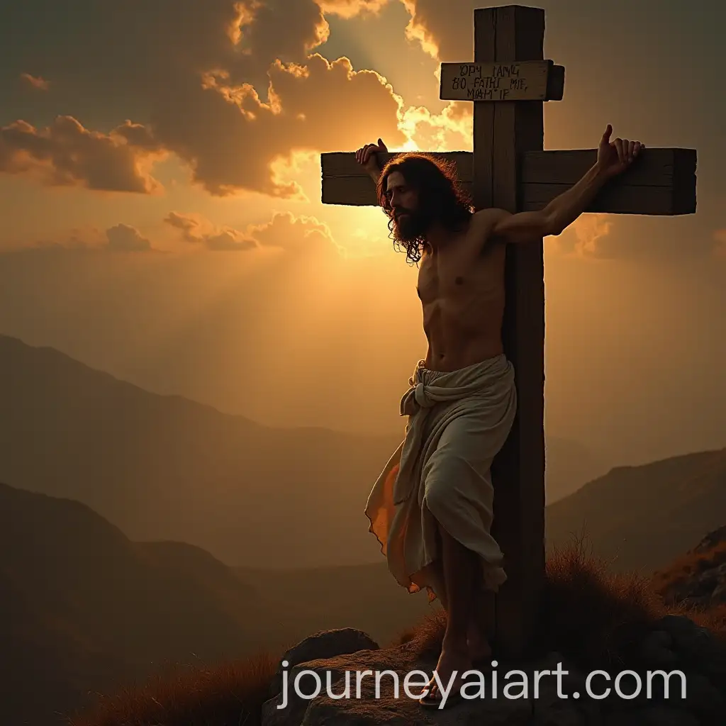 Jesus-on-the-Cross-Crying-Out-in-Suffering-and-Silence