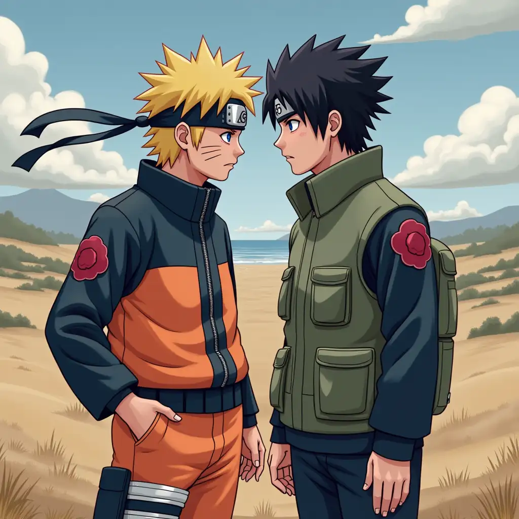 Naruto and sasuke