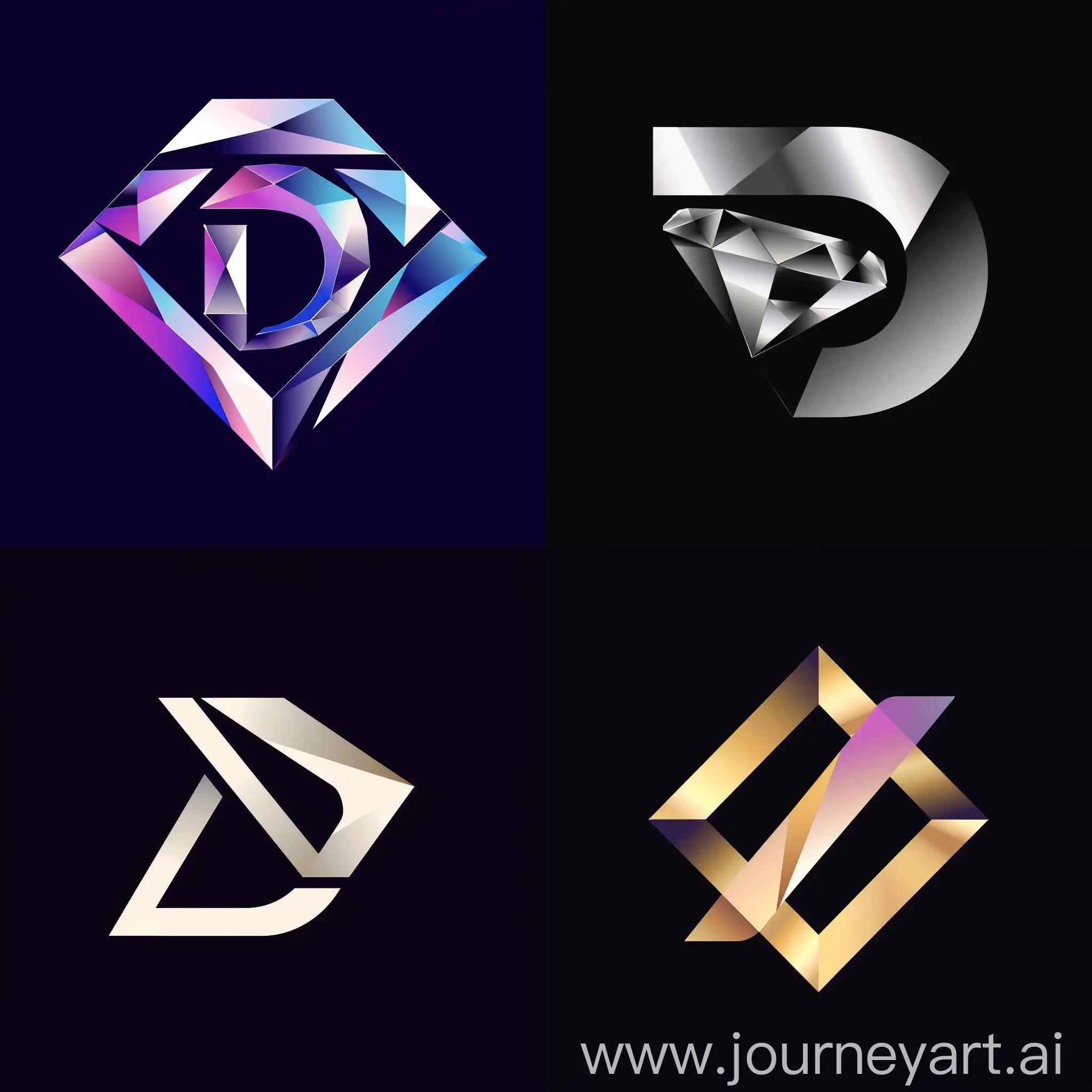 Diamond-and-Letter-D-Logo-Design-Concept