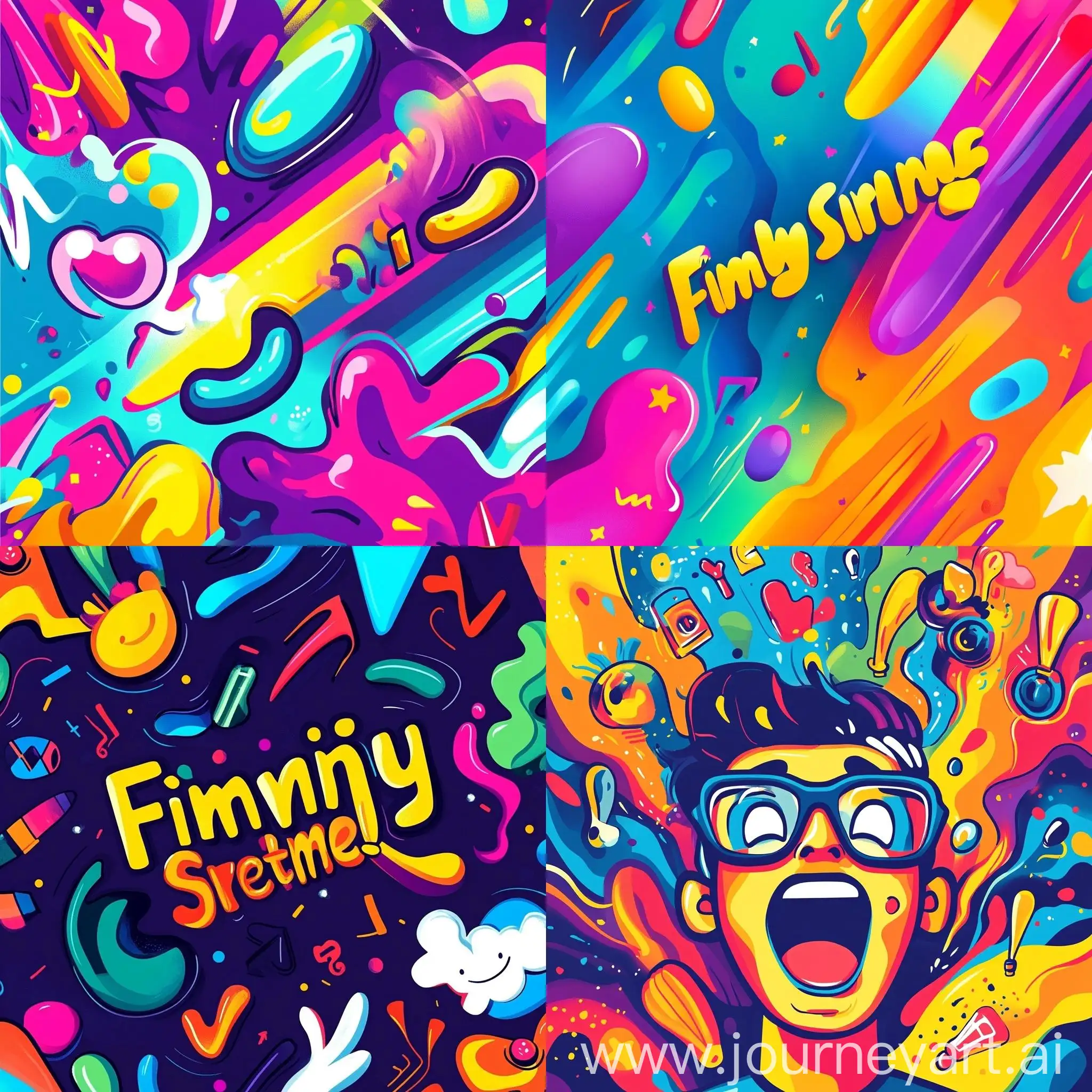 Dynamic-and-Colorful-YouTube-Banner-for-Funny-Spectrum-Channel