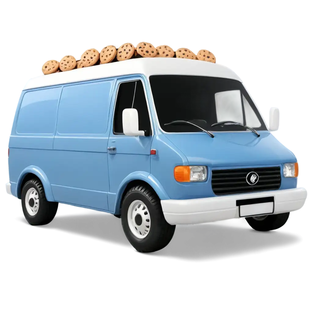 For an older kids book Make an illustration of a van fully decked out with cookies like Oreo for tires and marshmallows for the seats milk instead of gas is what it runs on. It is fun and magical .  Be fun and creative 