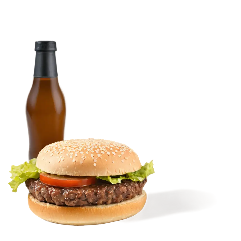 HighQuality-Beef-Burger-PNG-Image-for-Culinary-and-Marketing-Use