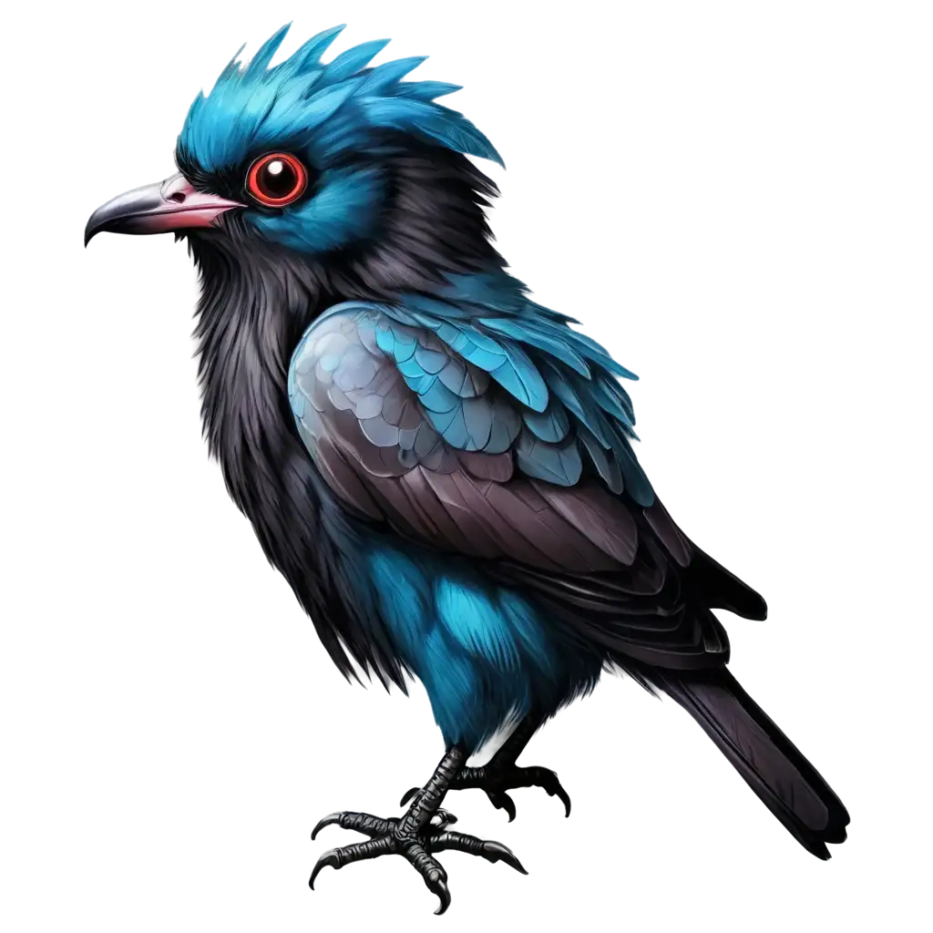 Cyber-Punk-Bird-PNG-Futuristic-Avian-Concept-for-Digital-Art