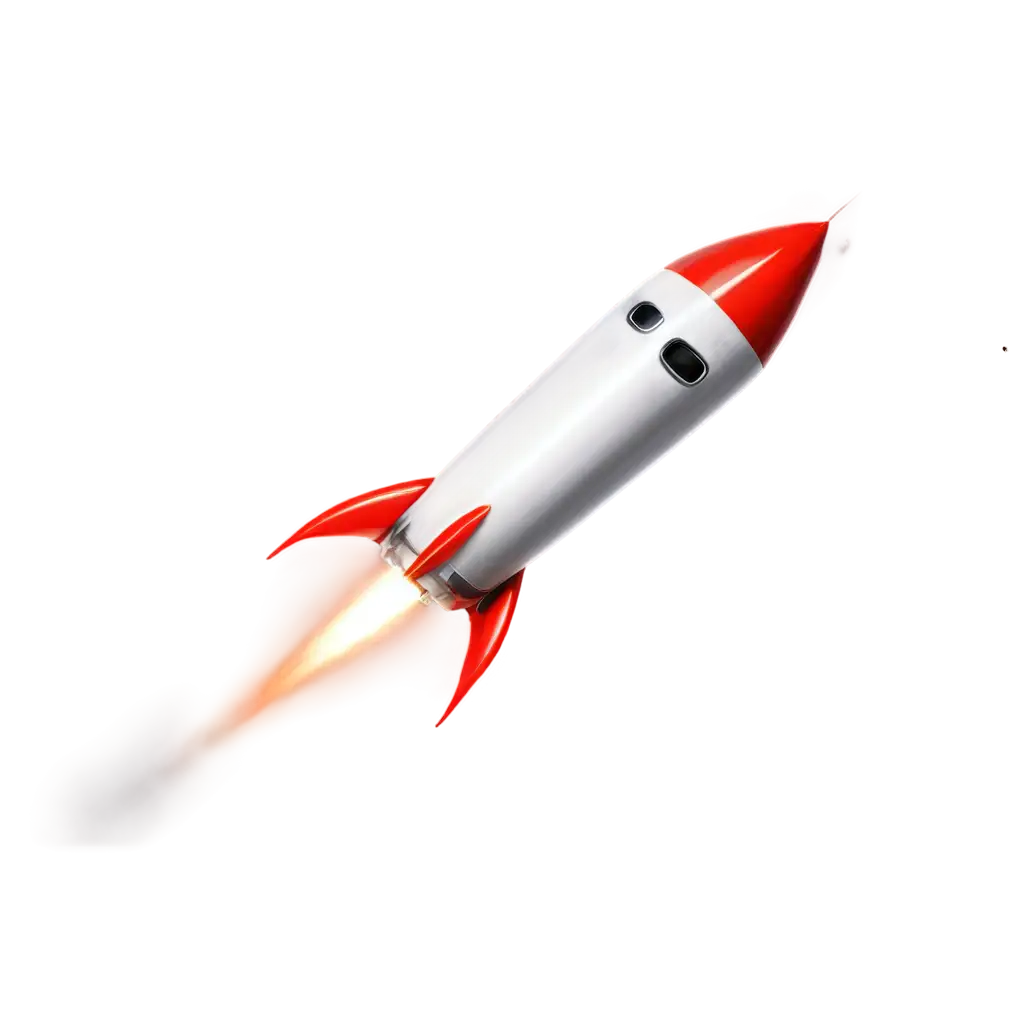 Realistic-3D-Rocket-Flying-with-Smoke-Trail-PNG-ImagePNG-Image-Optimization-for-Enhanced-Visuals