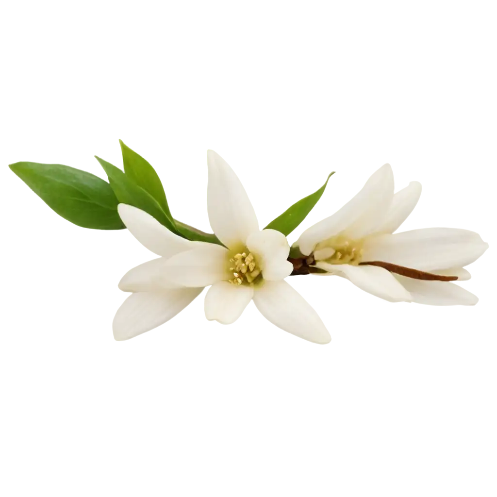 Vanilla-Flowers-Isolated-PNG-Image-HighQuality-Transparent-Floral-Design-for-Creative-Projects