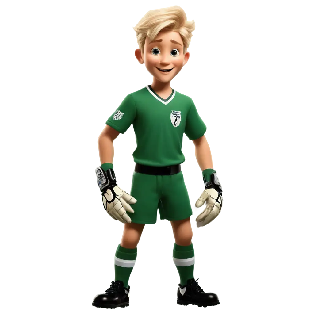 Blonde-Cartoon-Goalkeeper-in-Walt-Disney-Style-PNG-Image-Playful-and-Authentic-Artwork