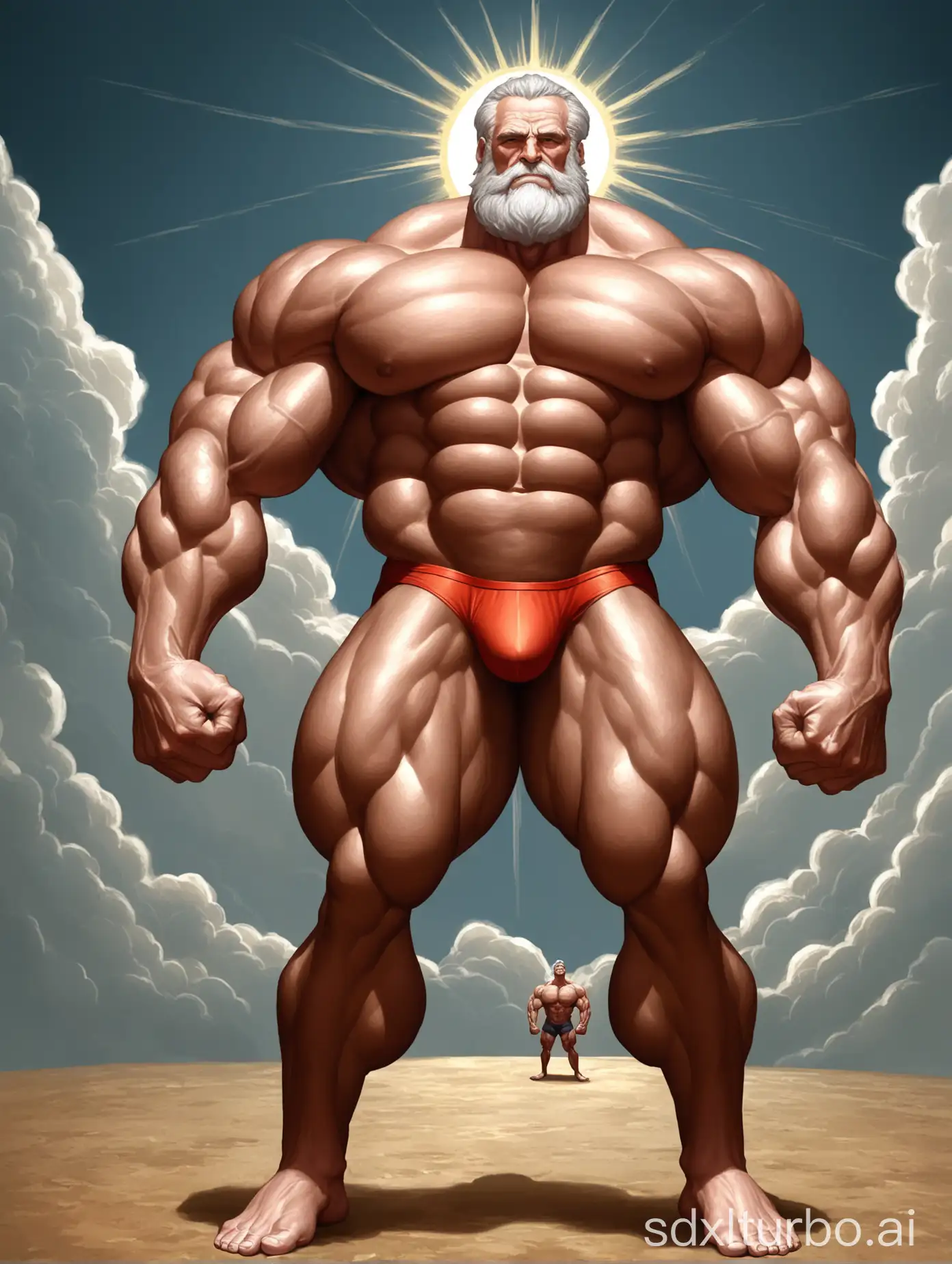 Old-Man-Lifting-Earth-with-Giant-Strength