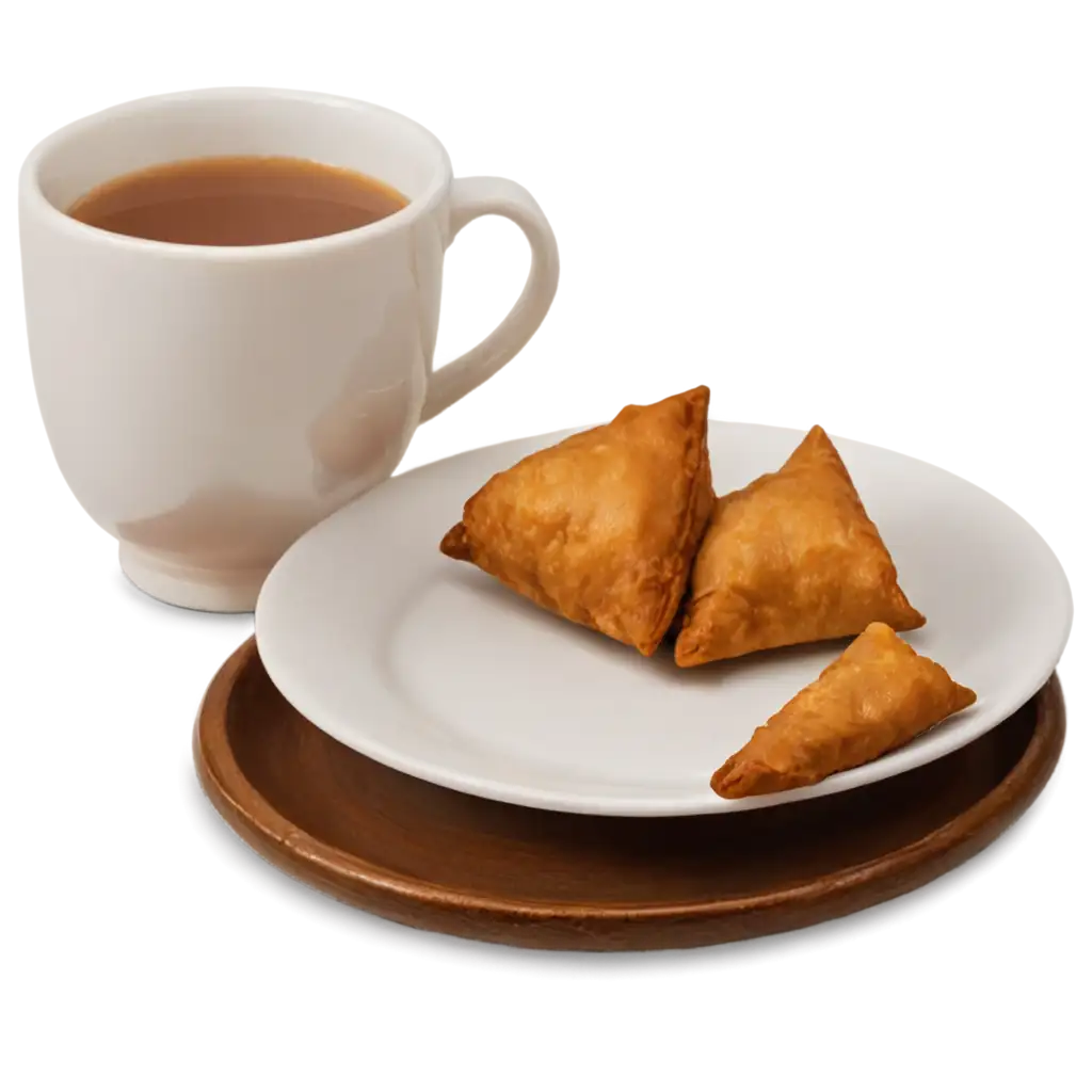 Chai-and-Samosa-PNG-A-Perfect-Blend-of-Culture-and-Taste-in-Crisp-HighQuality-Image-Format