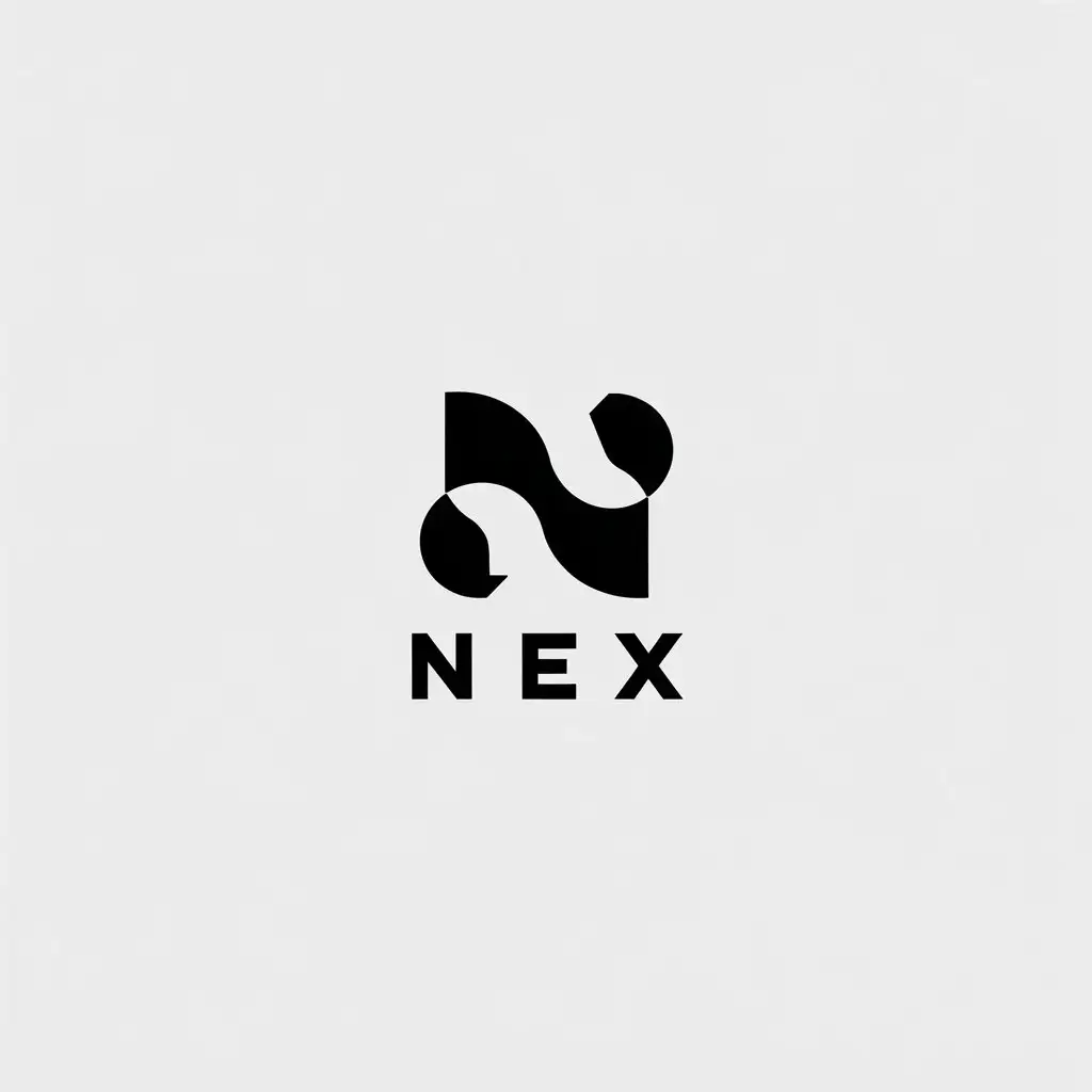 LOGO Design for Nex Minimalistic Vector Logo for the Entertainment Industry