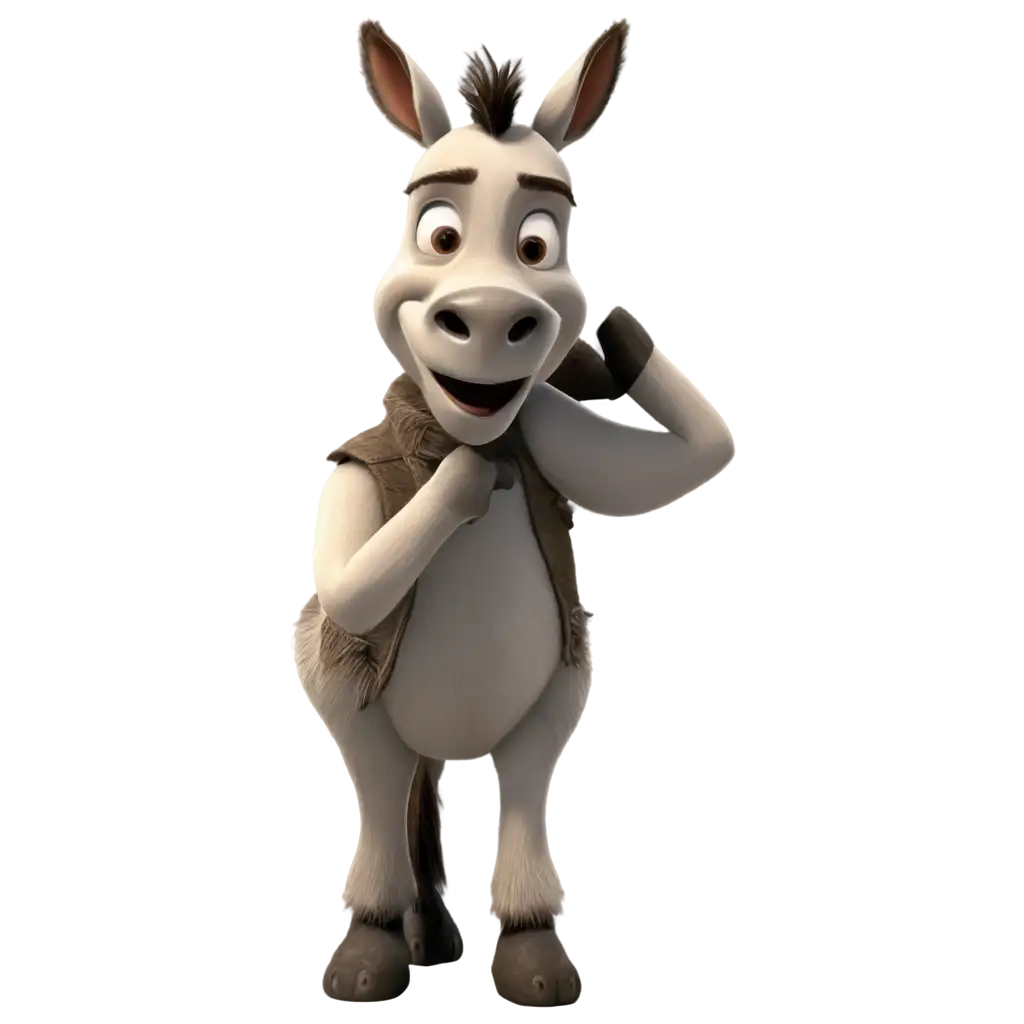 Animated-Donkey-PNG-HighQuality-Transparent-Image-for-Versatile-Use