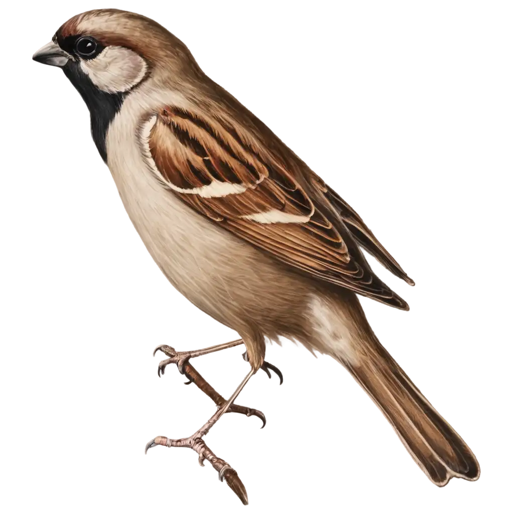 Sparrow-Illustration-PNG-Crisp-and-Clear-Image-for-Digital-Design-Projects