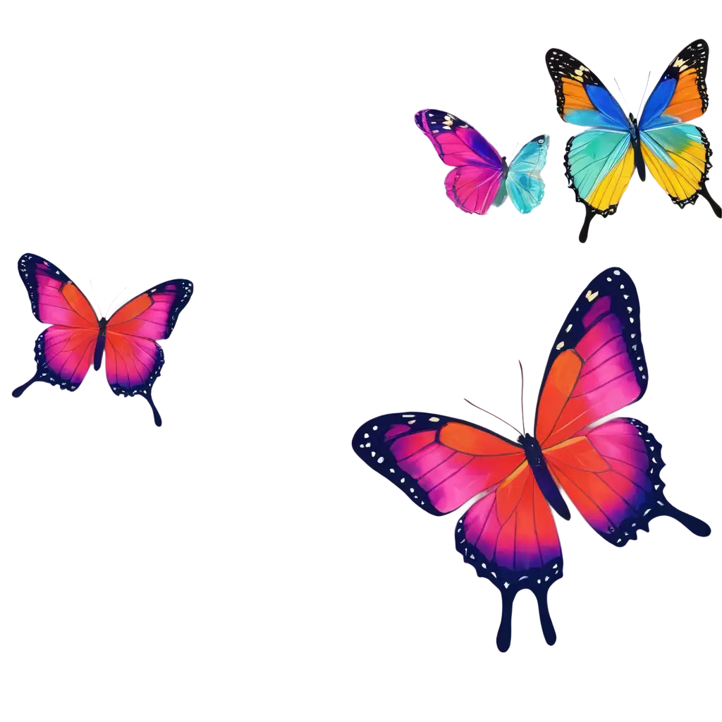 Vibrant-Color-Butterfly-PNG-Image-for-CreativeSEO-PNG-Image-Prompt-Projects
