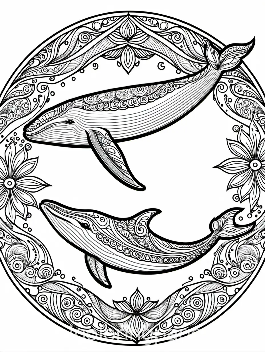 Humpback-Whale-Mandala-Coloring-Page