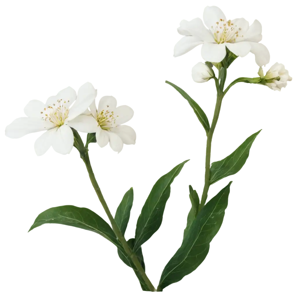 HighQuality-White-Flowers-PNG-Image-for-Versatile-Use