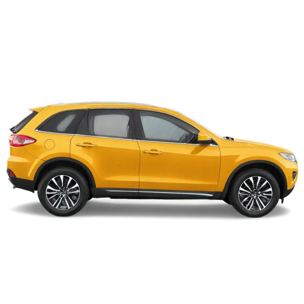 Side-View-of-a-Yellow-SUV-PNG-for-Enhanced-Clarity-and-Online-Presence