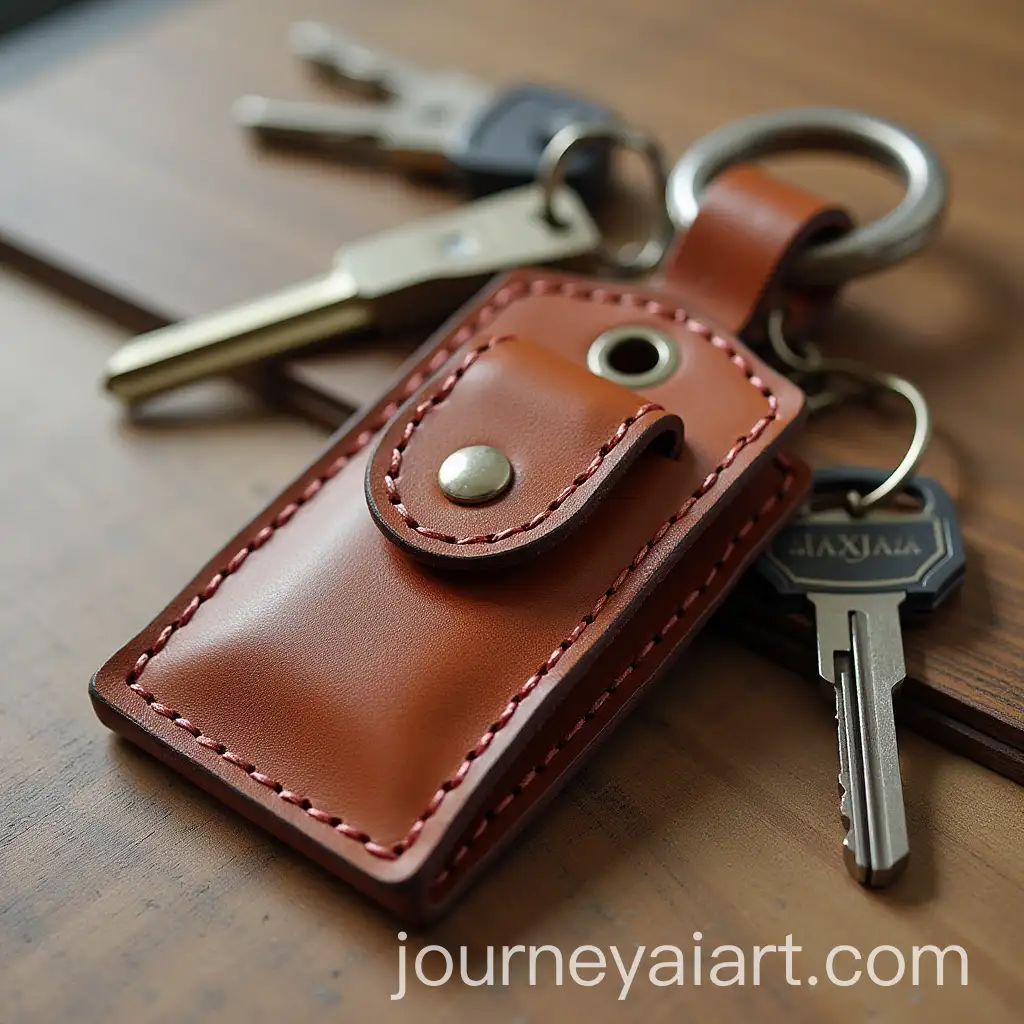 Leather-Key-Holder-Design-with-Stylish-Detailing