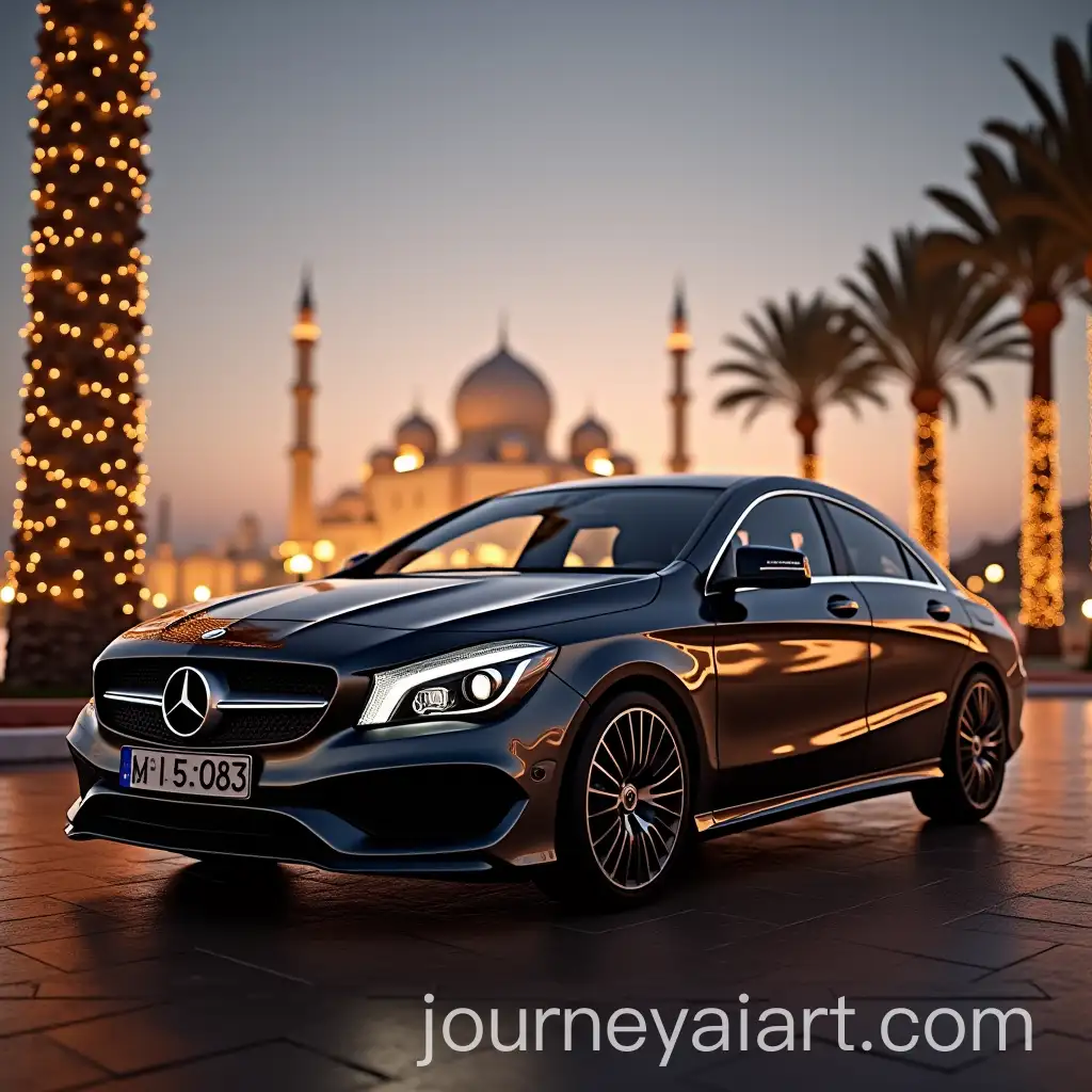 Mercedes-CLA-Car-in-a-Festive-Eid-Al-Adha-Atmosphere